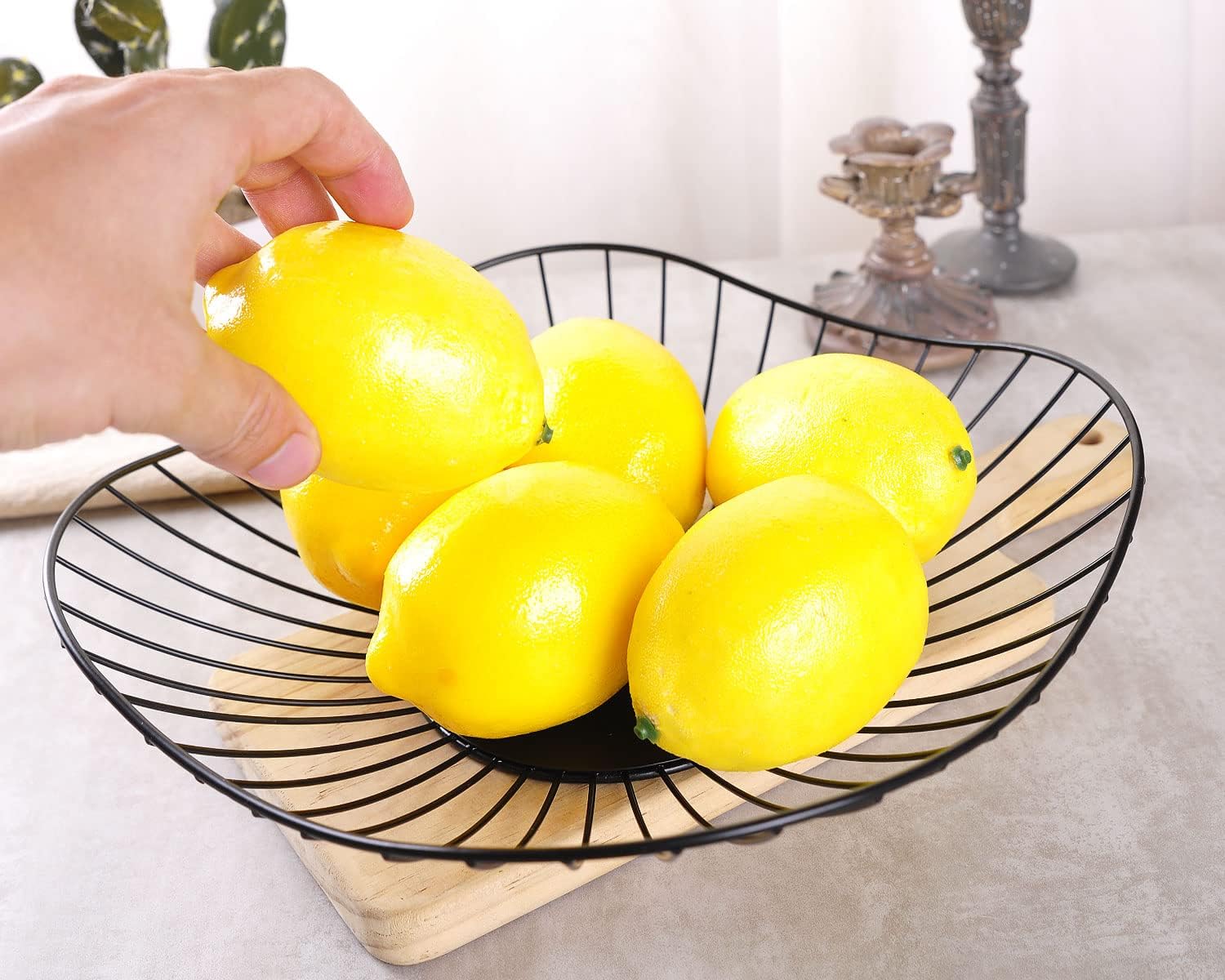 IBWell Short Curved-Edge Modern Creative Stylish Single Tier Dish