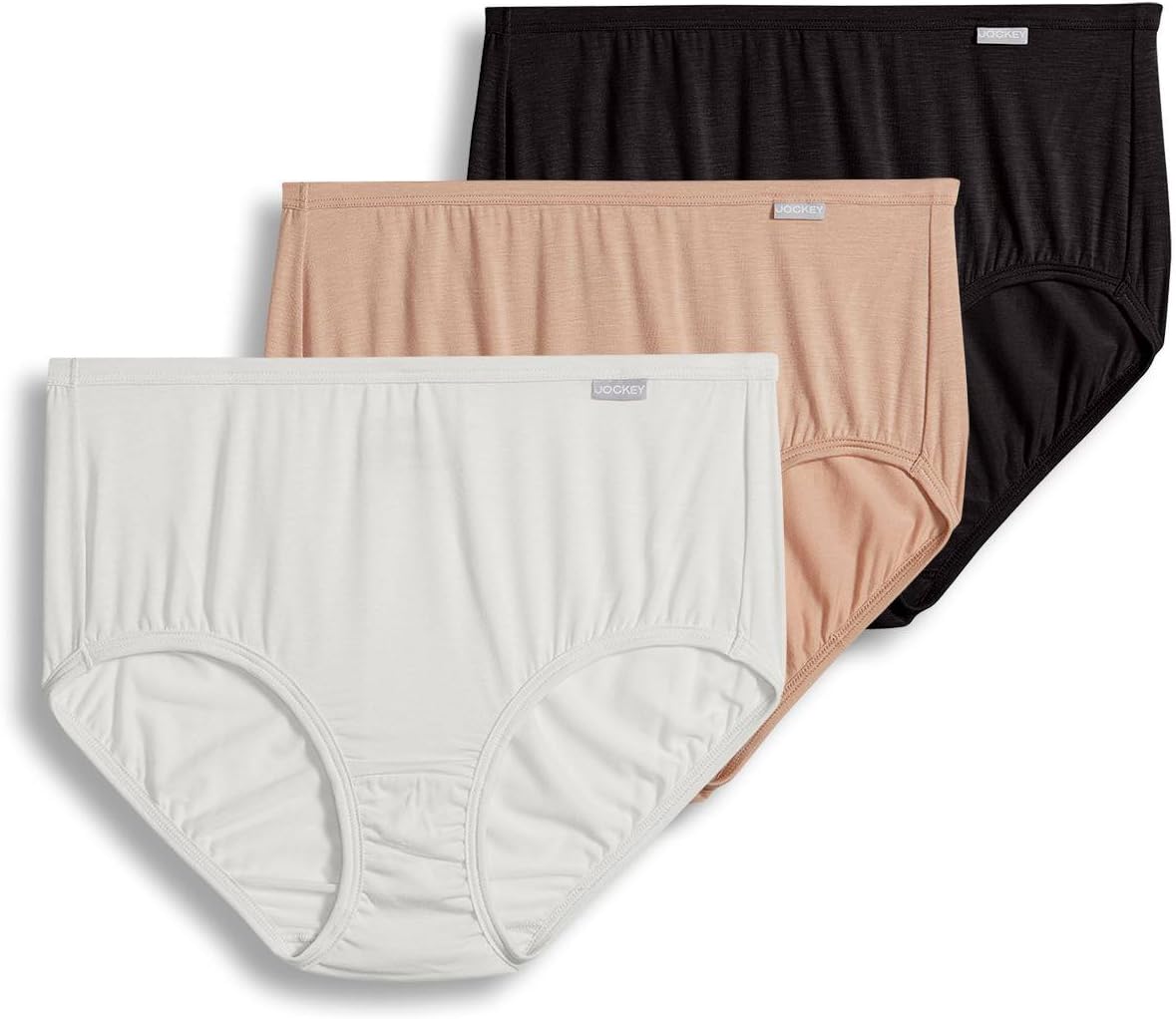 Jockey Women's Underwear Supersoft Brief - 3 Pack