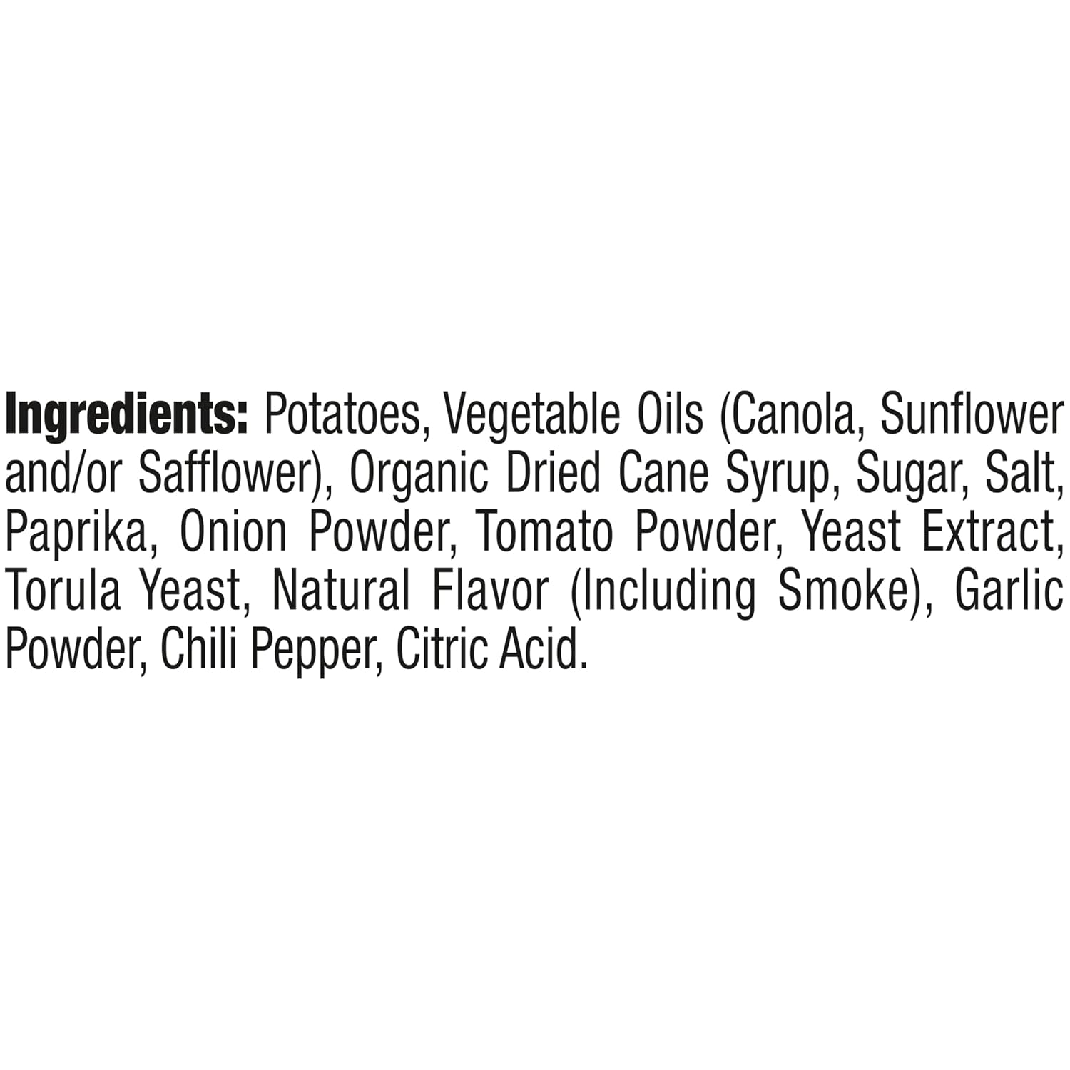 Kettle Brand Potato Chips, Backyard Barbeque Kettle Chips, 5 Oz