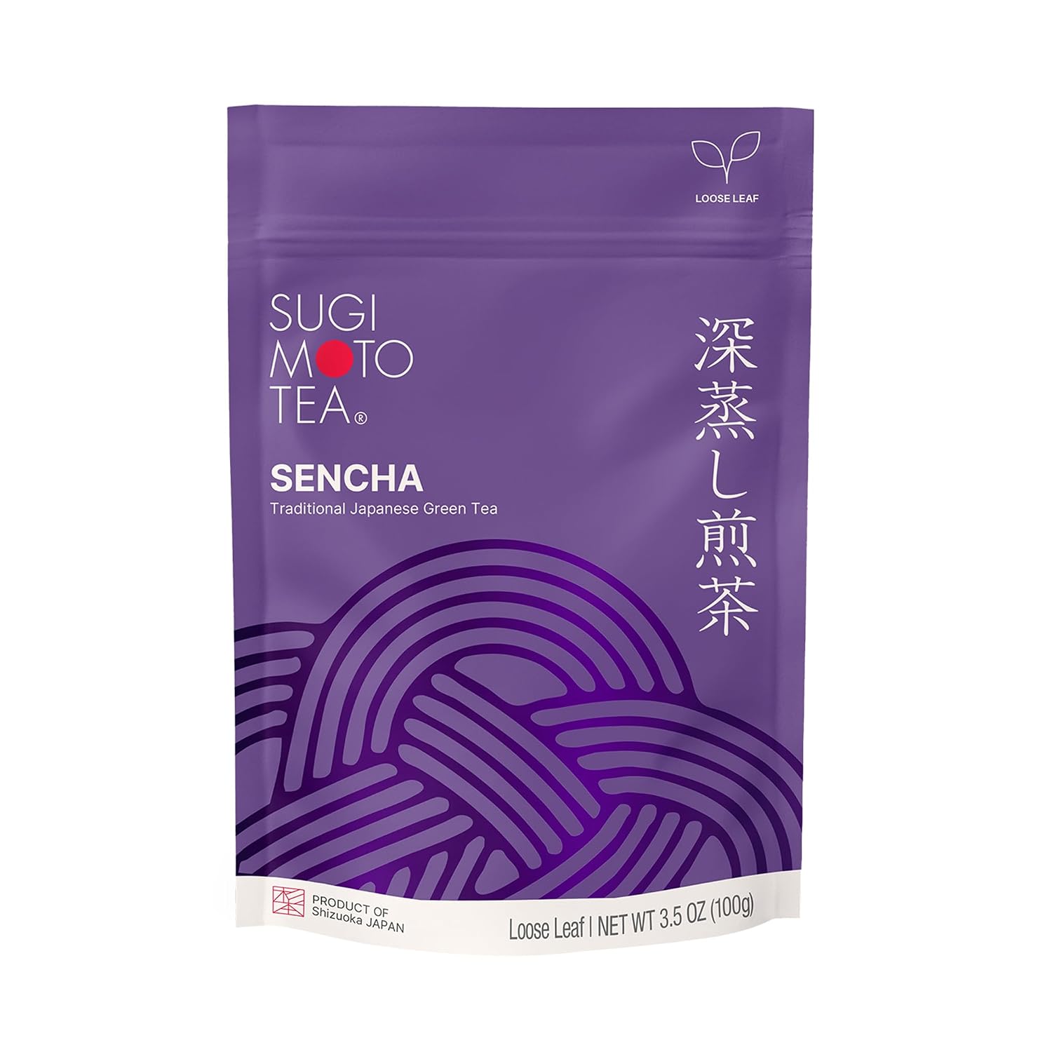 SUGIMOTO TEA Japanese Sencha Fukamushi Green Tea Loose Leaf Bulk 1.0 lb (454 g)