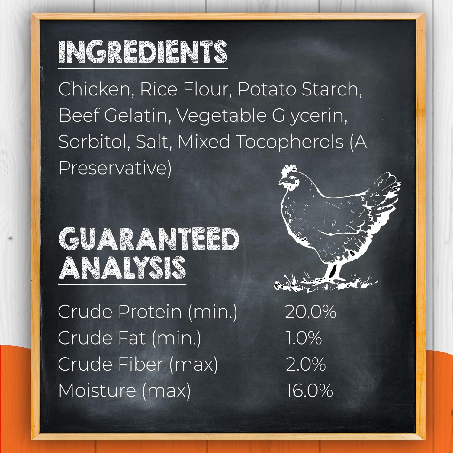 Canine Naturals Rawhide Free Chicken Recipe Dog Chew, Medium Rolls, 2 Count