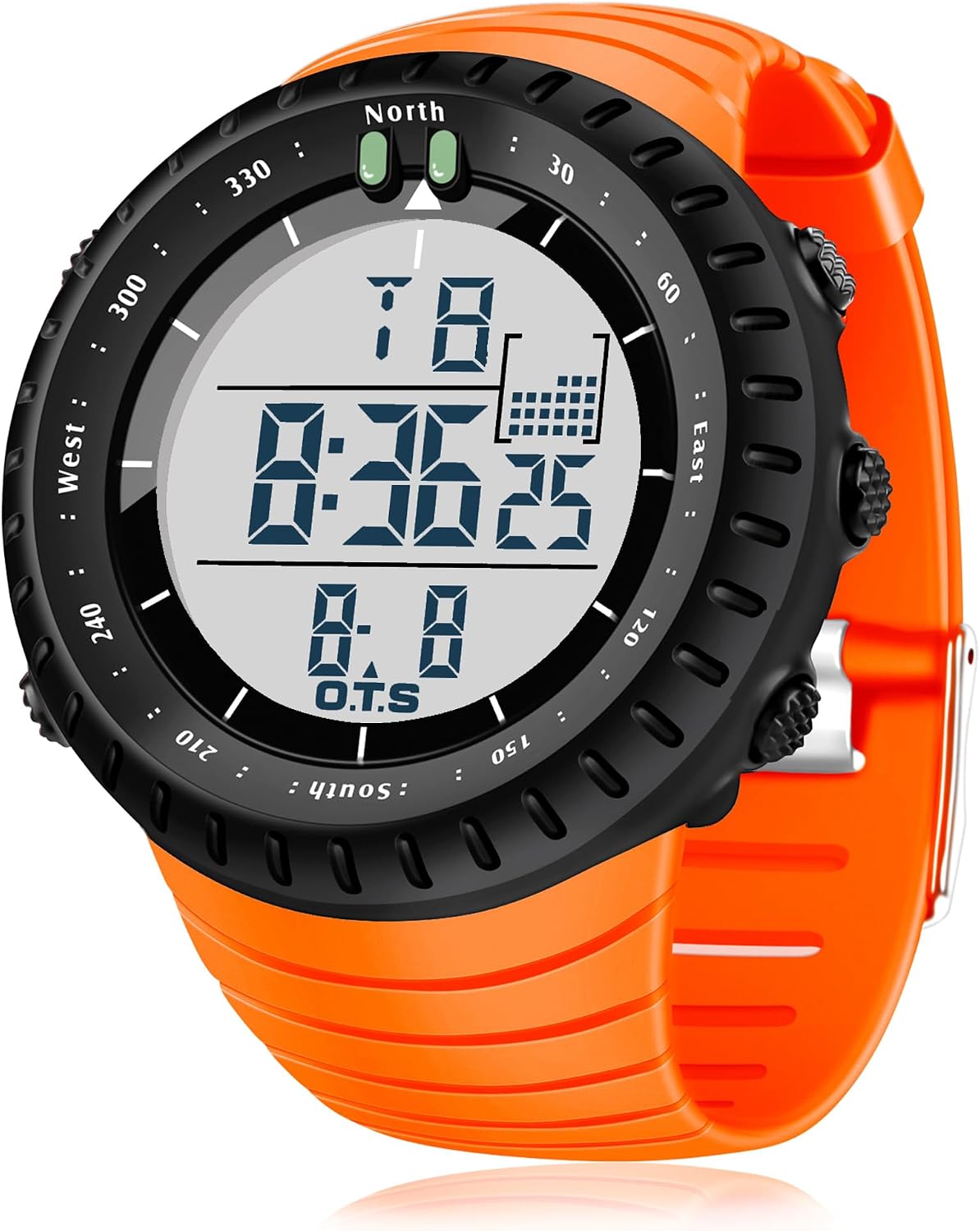 PALADA Men's Digital Sports Watch Waterproof Tactical Watch with LED Backlight Watches for Men