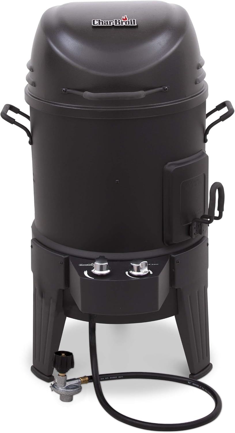 Charbroil The Big Easy TRU-Infrared 3-in-1 Smoker, Roaster & Gas Grill, Black - 14101550