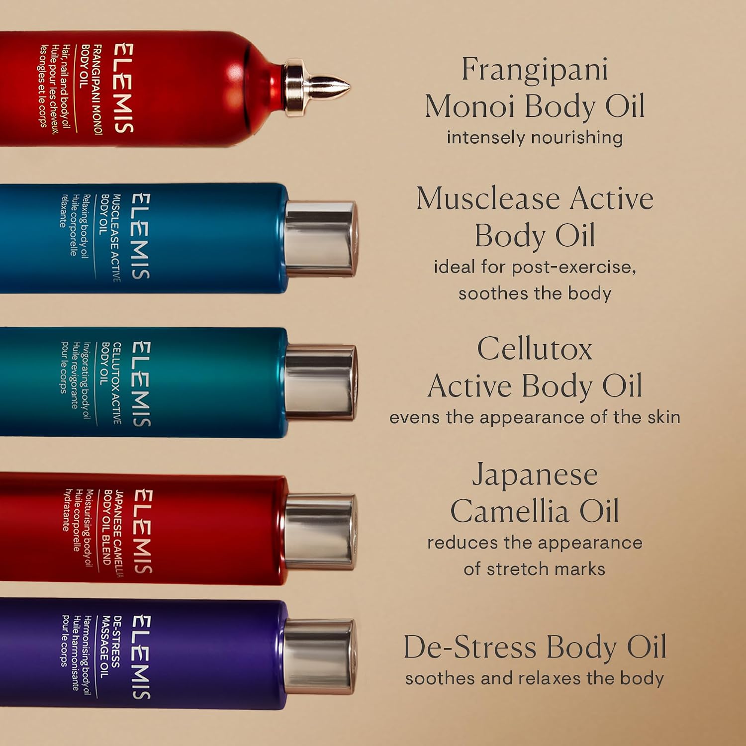 ELEMIS Cellutox Active Body Oil Fast-Absorbing Body Massage Oil | with Essential Oils, Deeply Nourishing & Moisturizing Skin Oil