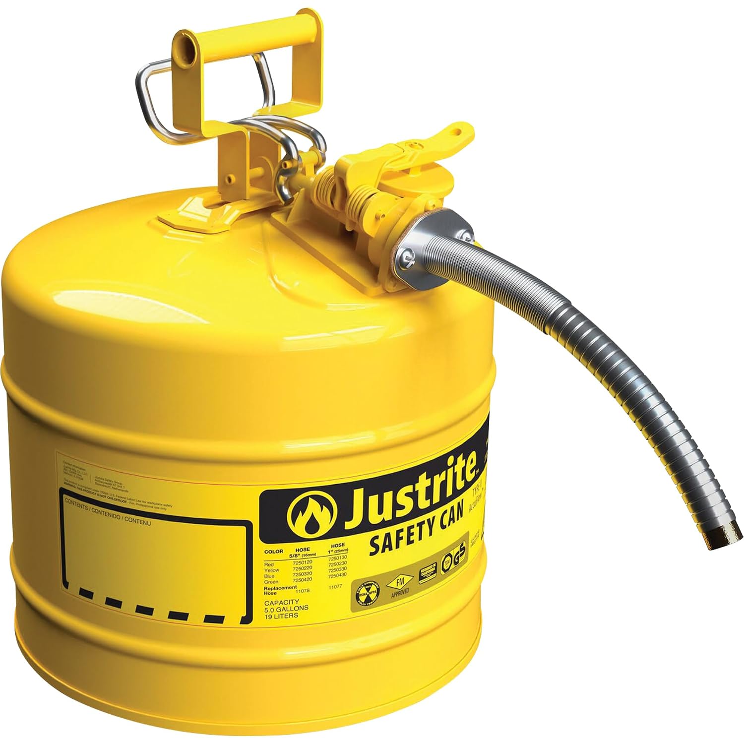 5G/19L IIAF YEL 1" HOSE