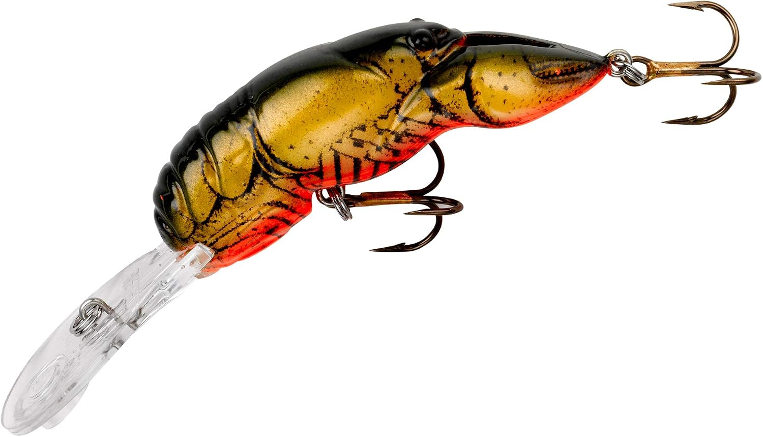 Rebel Lures Original Realistic Crawfish Crankbait Fishing Lure