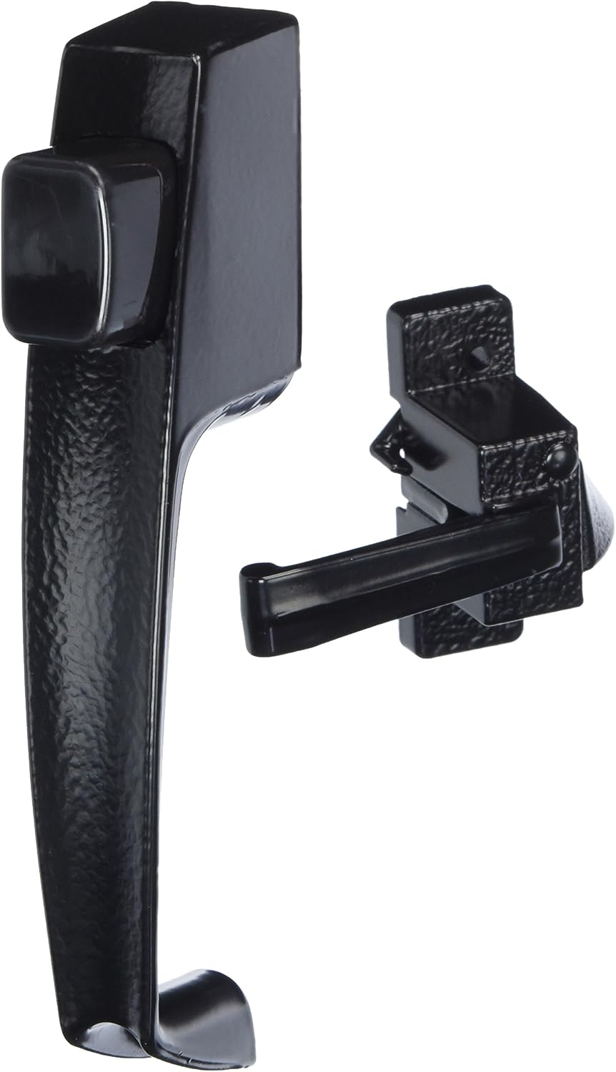 HAMPTON PRODUCTS-WRIGHT V398BL Push Button Latch, Black