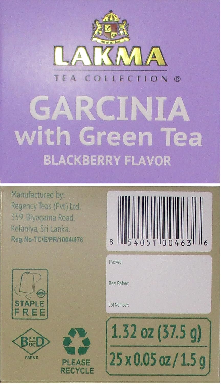 HYLEYS Lakma 14 Day Weight Loss Kit Green Tea - 42 Tea Bags