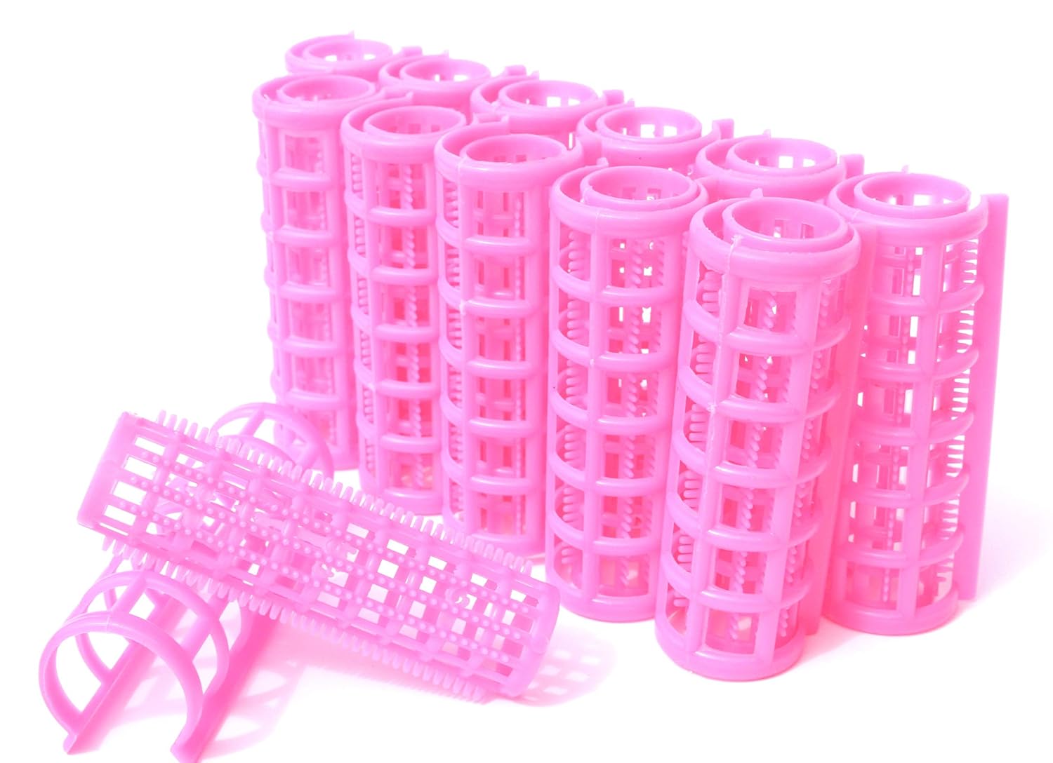 Self Grip Holding Rollers Hairdressing Curlers Hair Design Sticky Cling Style For DIY Or Salon By Kamay's (30mm/1.2" Medium Size 12PCS)
