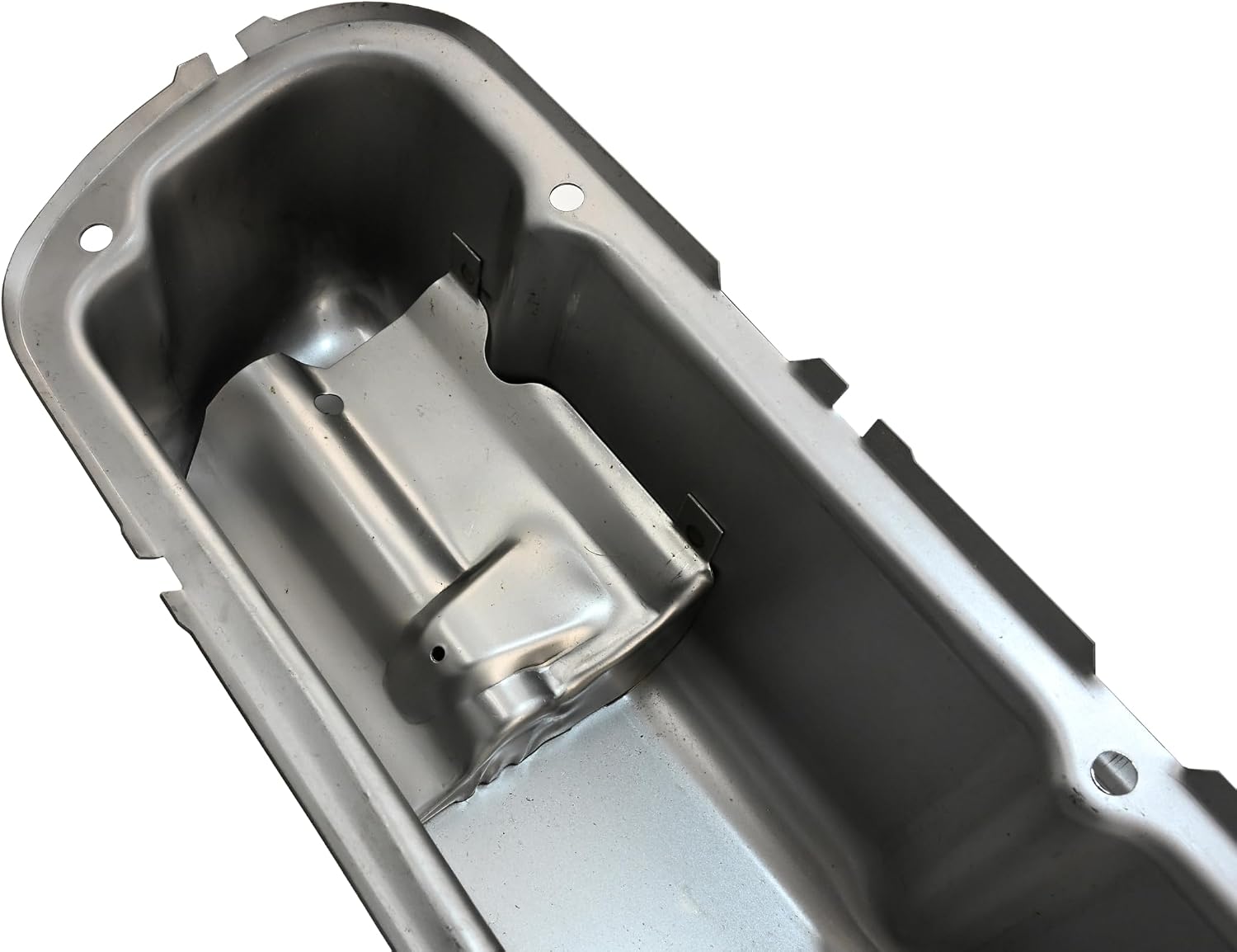 Steel Valve Covers Fits 1962–85 Ford SB 260‑289‑302‑351W – Smooth – 1 Hole – Raw Steel