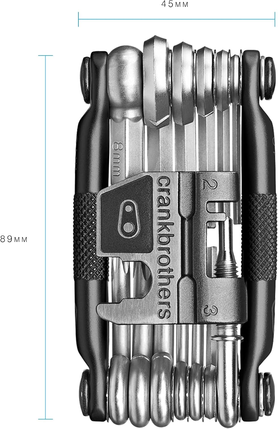 Crankbrothers Multi Tool M 19 Matte Black | bike-multifunction-tools