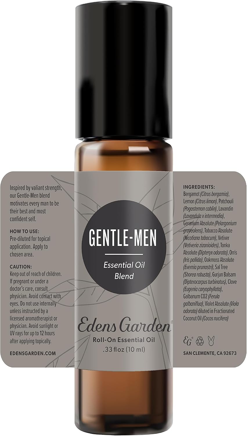 Edens Garden Beach House 100% Pure Essential Oil Blend Roll-On (.33 fl oz)