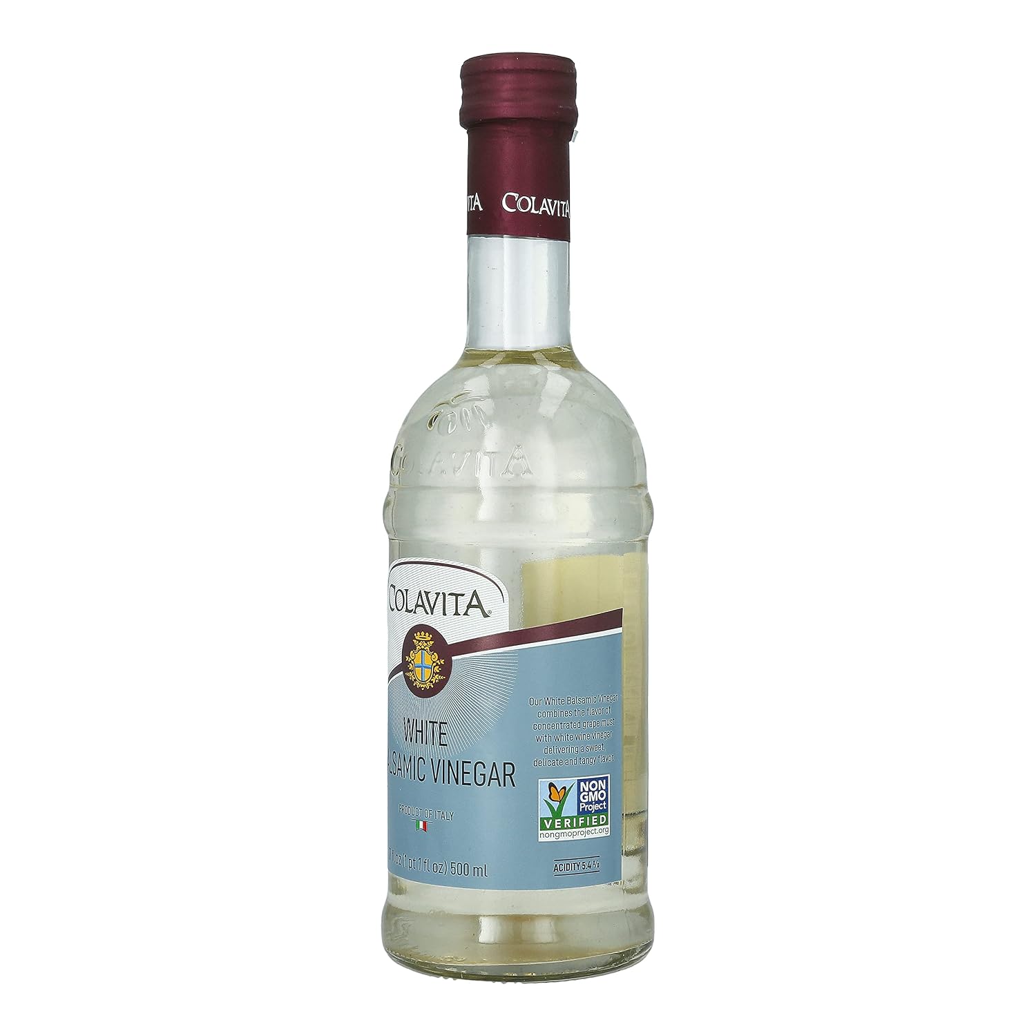 Colavita White Balsamic Vinegar, 17 Fl Oz (Pack of 6)