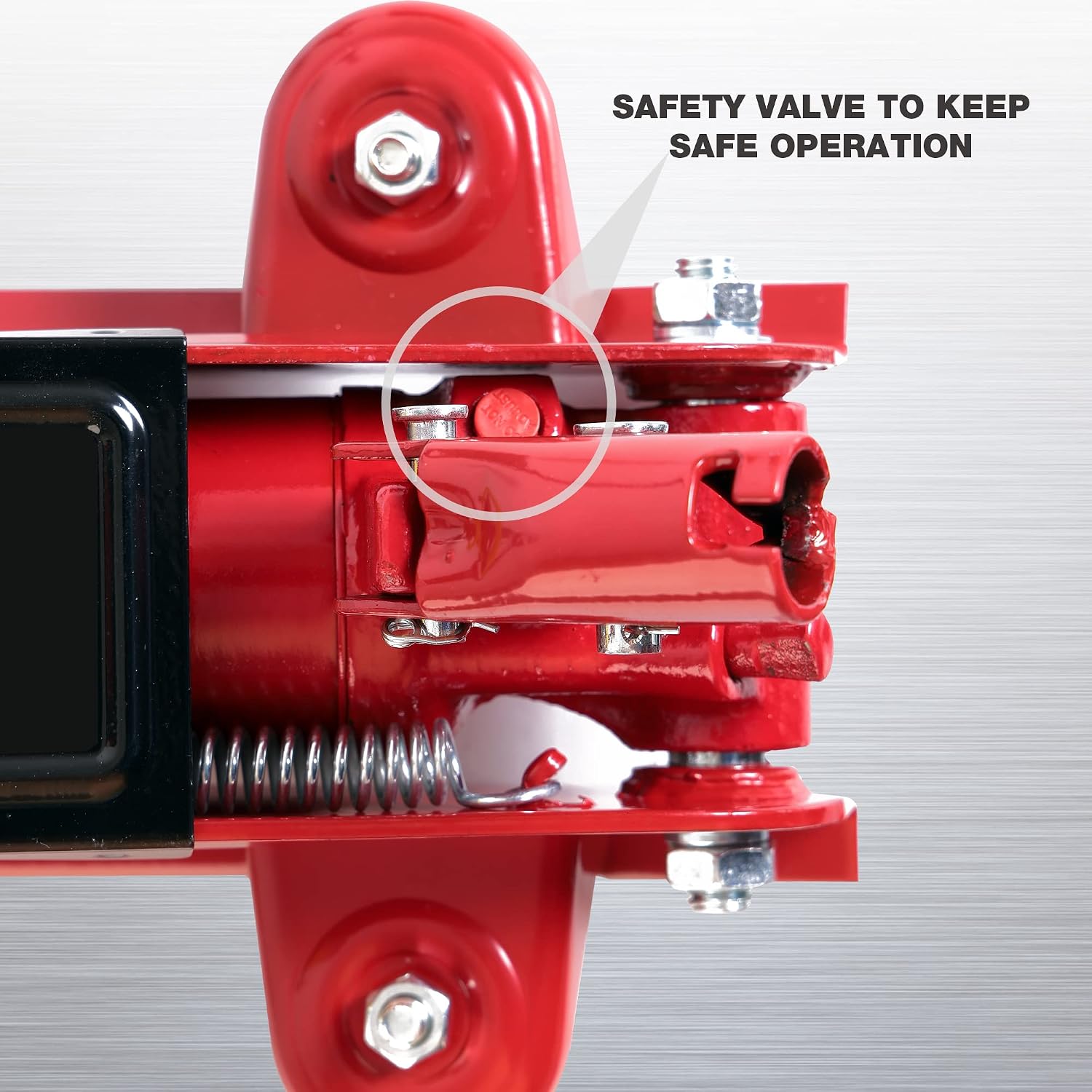 BIG RED AT84007R Torin Hydraulic Low Profile Service/Floor Jack with Dual Piston Quick Lift Pump, 4 Ton (8,000 lb) Capacity, Red