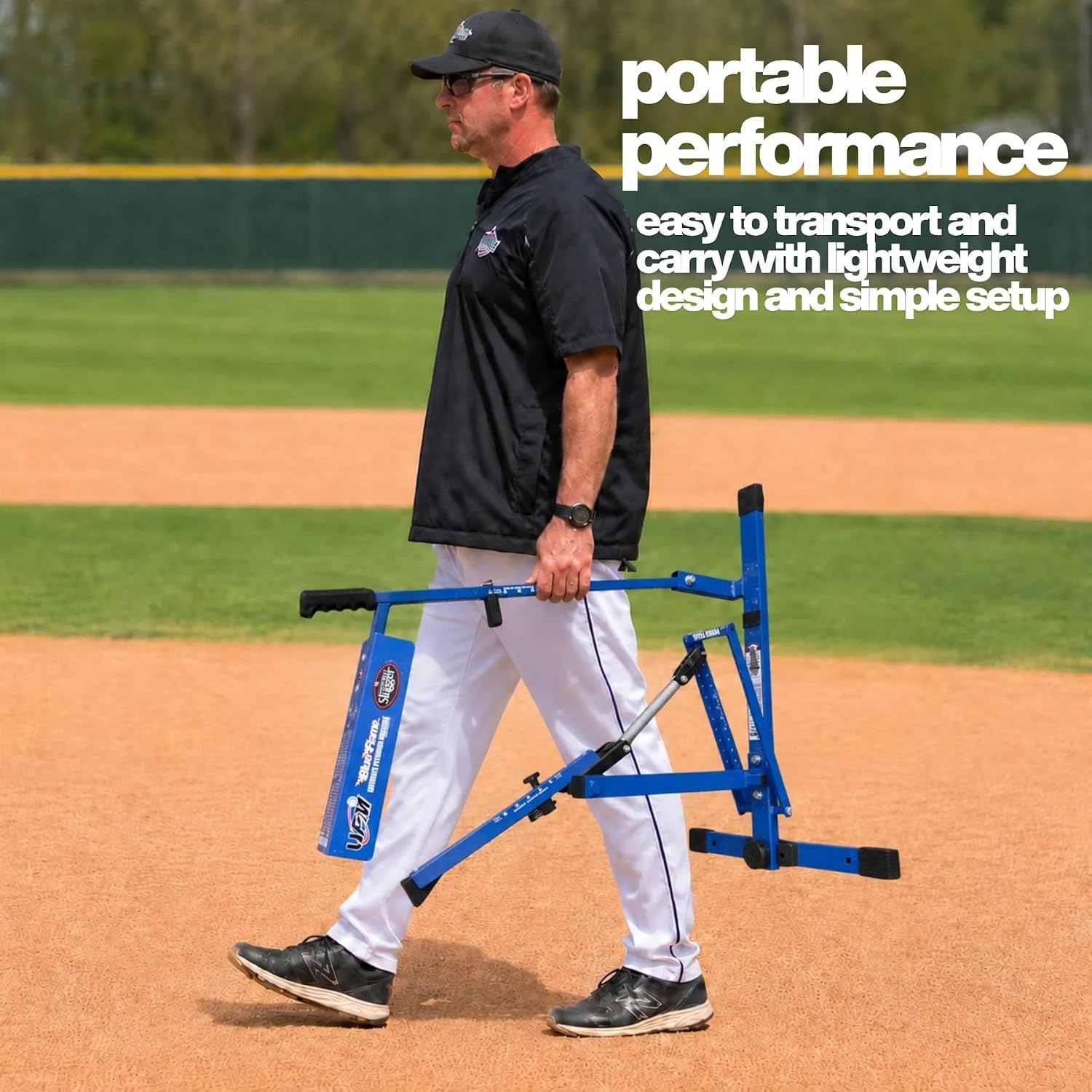 Louisville Slugger Blue Flame Pitching Machine