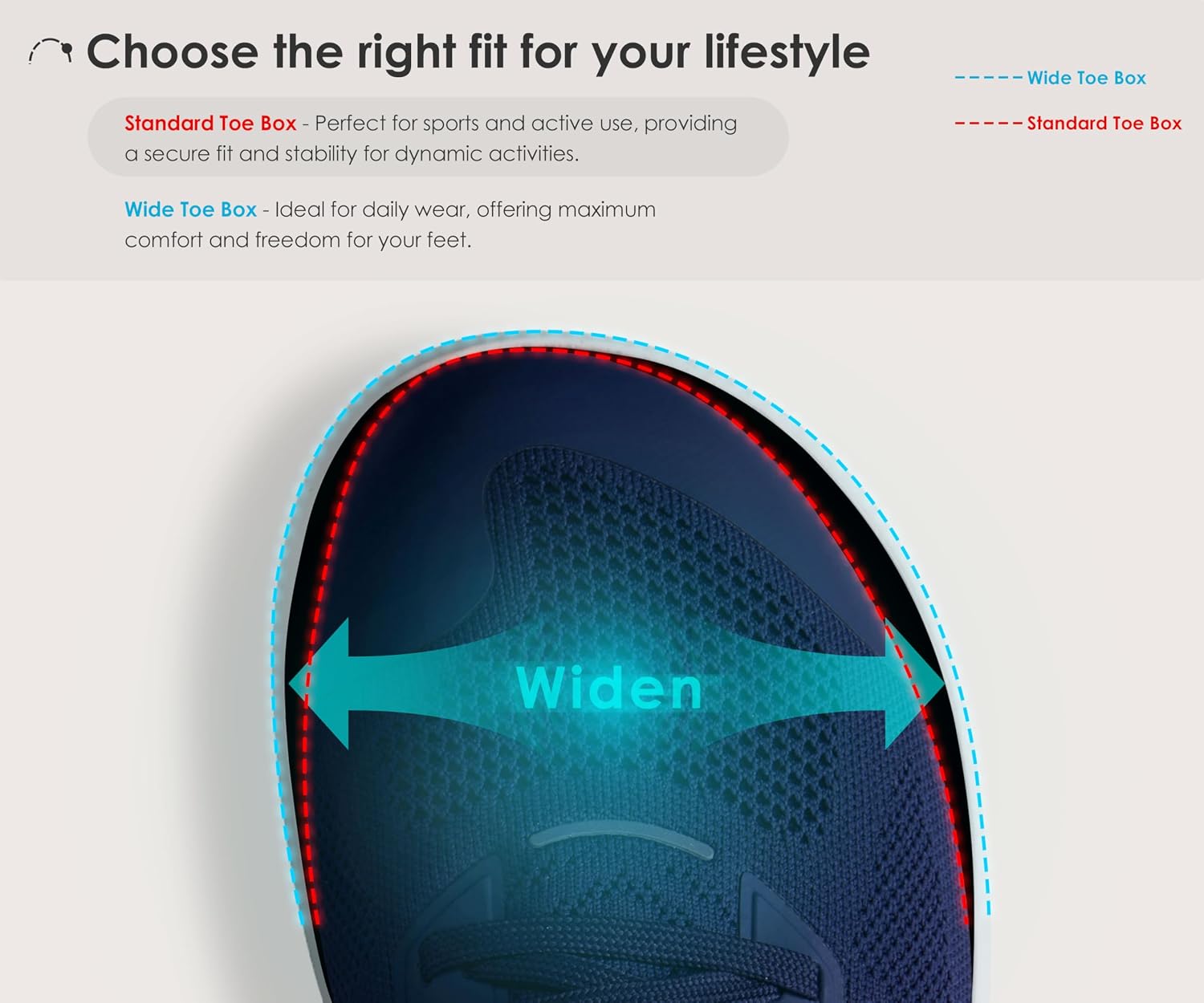 Men's Barefoot Shoes Zero Drop Minimalist Sneakers with Anatomical Toe Box | Breathable, Stretchy, Flat for Gym, Workout, Lifting, Training