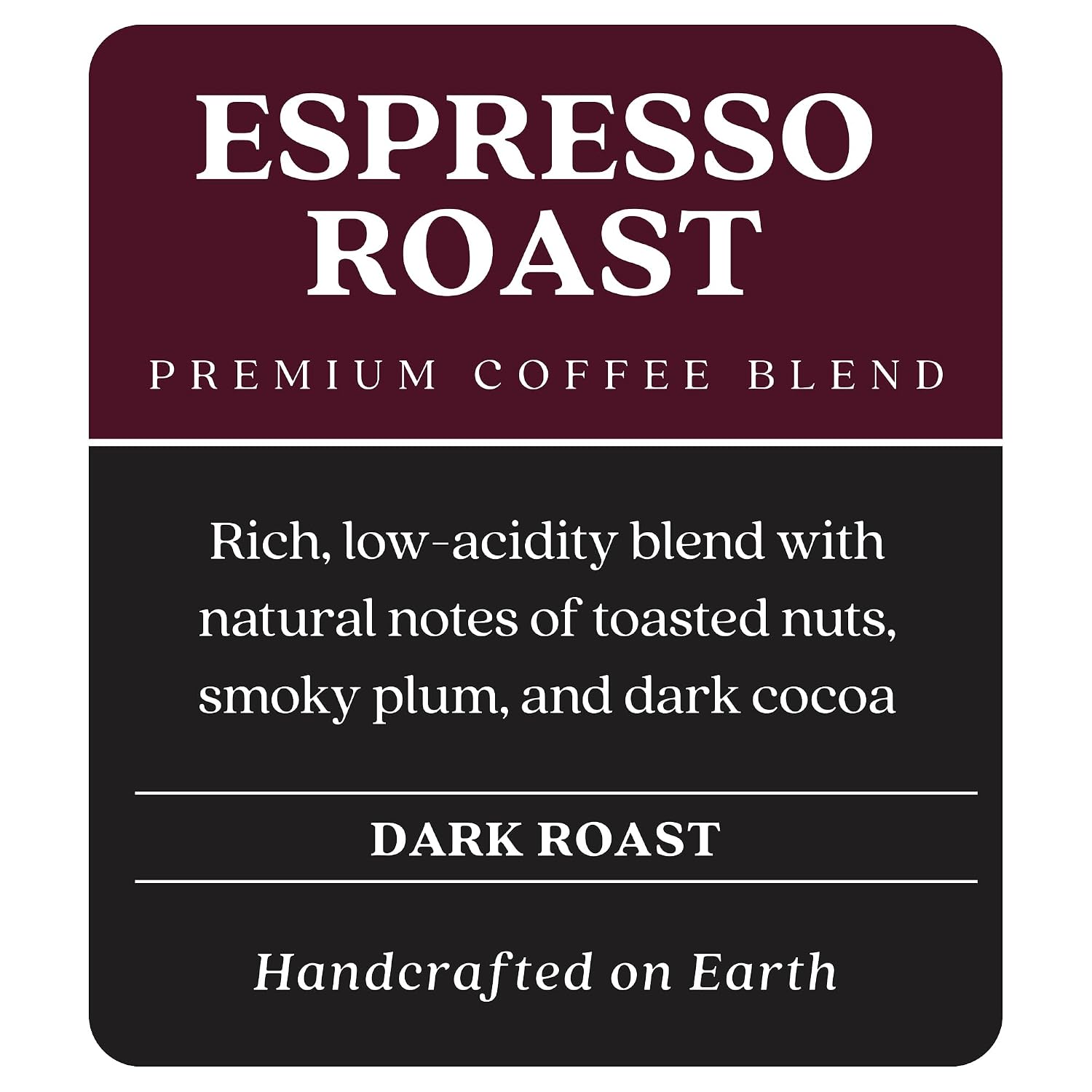 Copper Moon Whole Bean Coffee, Dark Roast, Sumatra, 2 lb | 2 Pound Bag, Vegan, Allergen Free, Non-GMO, Kosher, Vegetarian, Small Batch Roasted