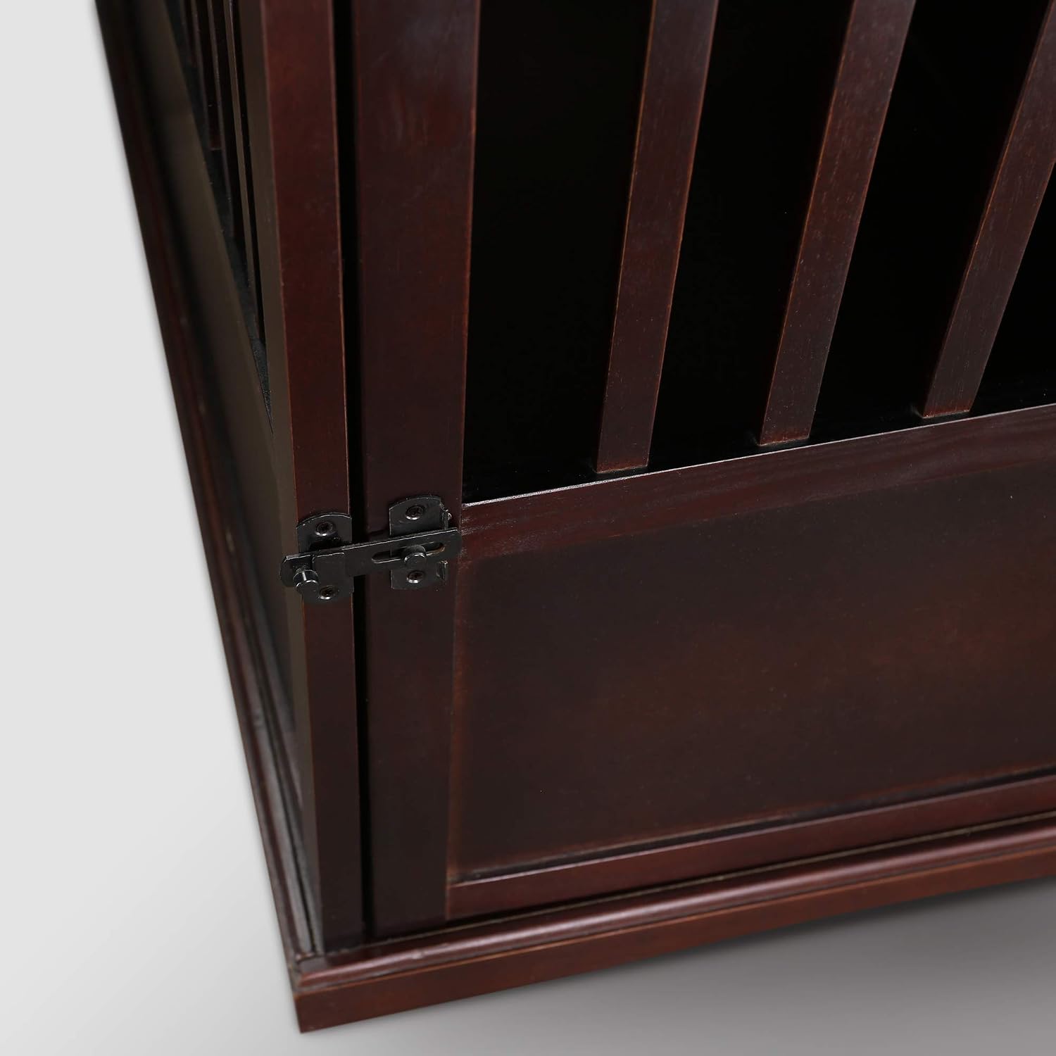 Casual Home Wooden Small Pet Crate, End Table, Espresso,19.5"W x 22.5"D x 22.5"H