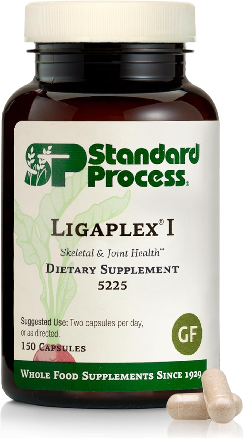 Standard Process Ligaplex I - Joint Support Supplement for Ligament & Cartilage Health - Bone Strength Support - Non-Soy