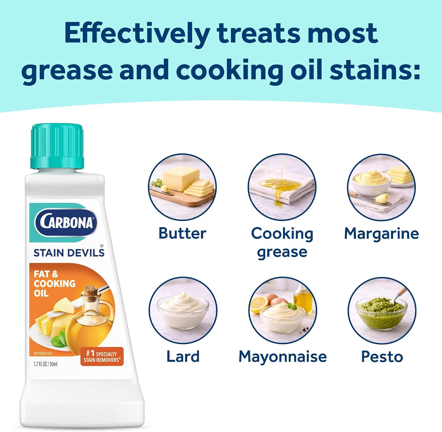 Carbona Liquid Stain Devil Food Clean Up Combo Set | Spot Stain Remover for Clothes
