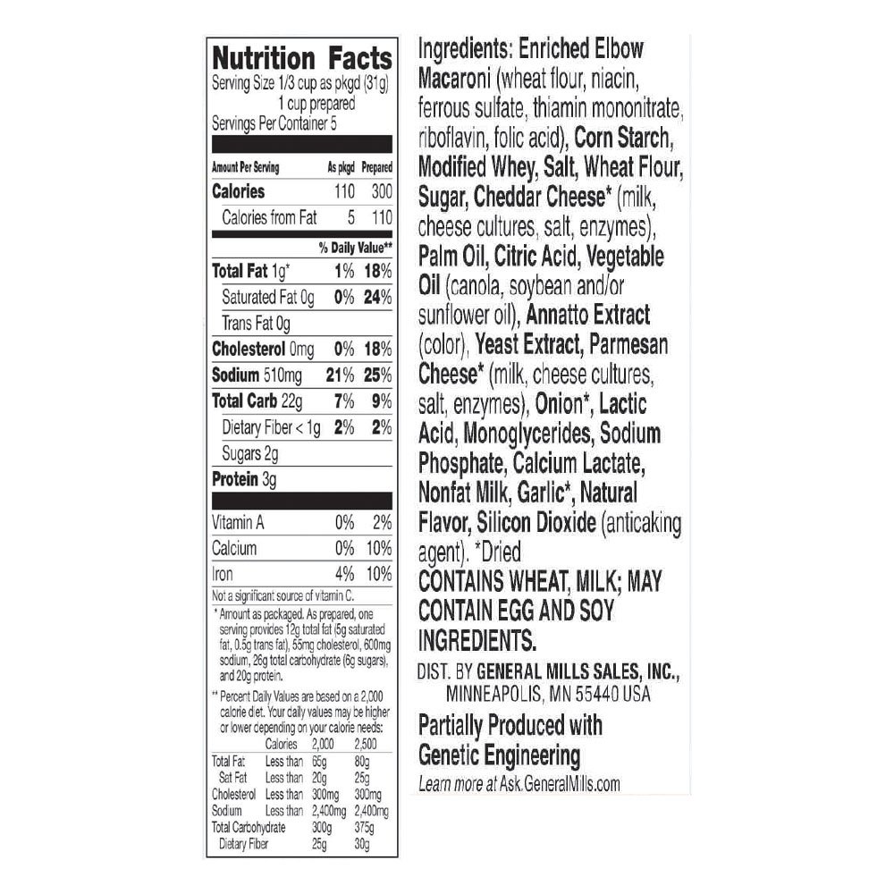Betty Crocker Hamburger Helper, Double Cheeseburger Macaroni Hamburger Helper, 6 Oz Box