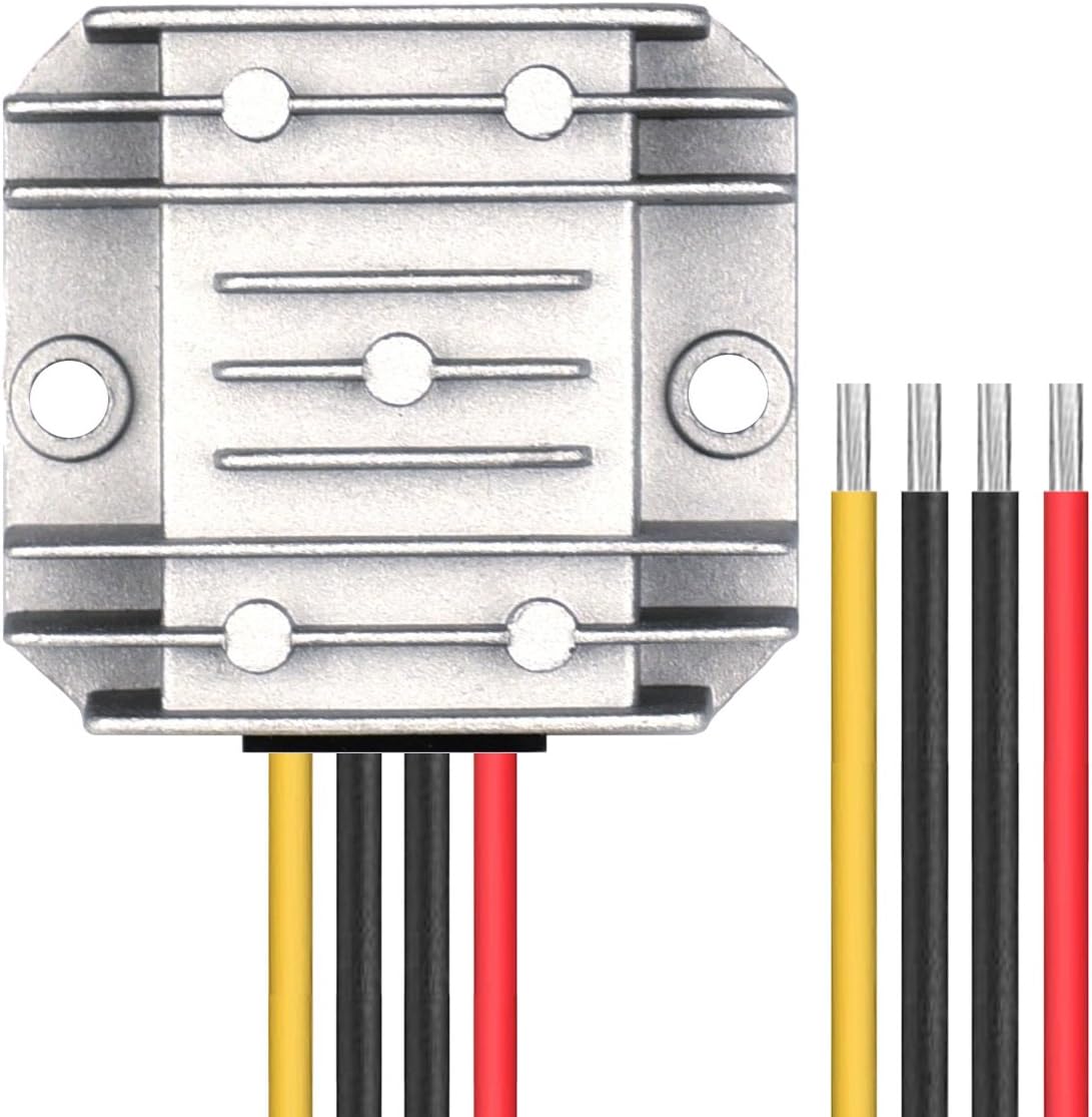 DC 24V to 12V 40A 480W Buck Transformer Waterproof Step-Down Voltage Converter Regulator