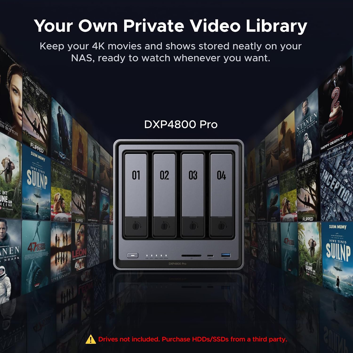UGREEN NAS DXP2800 2-Bay, Ideal for Content Creators and Enthusiasts | Intel N100 Quad-Core CPU, 8GB DDR5 RAM, 2.5GbE, 2X M.2 NVMe Slots, 4K HDMI, Desktop NAS Network Attached Storage (Diskless)