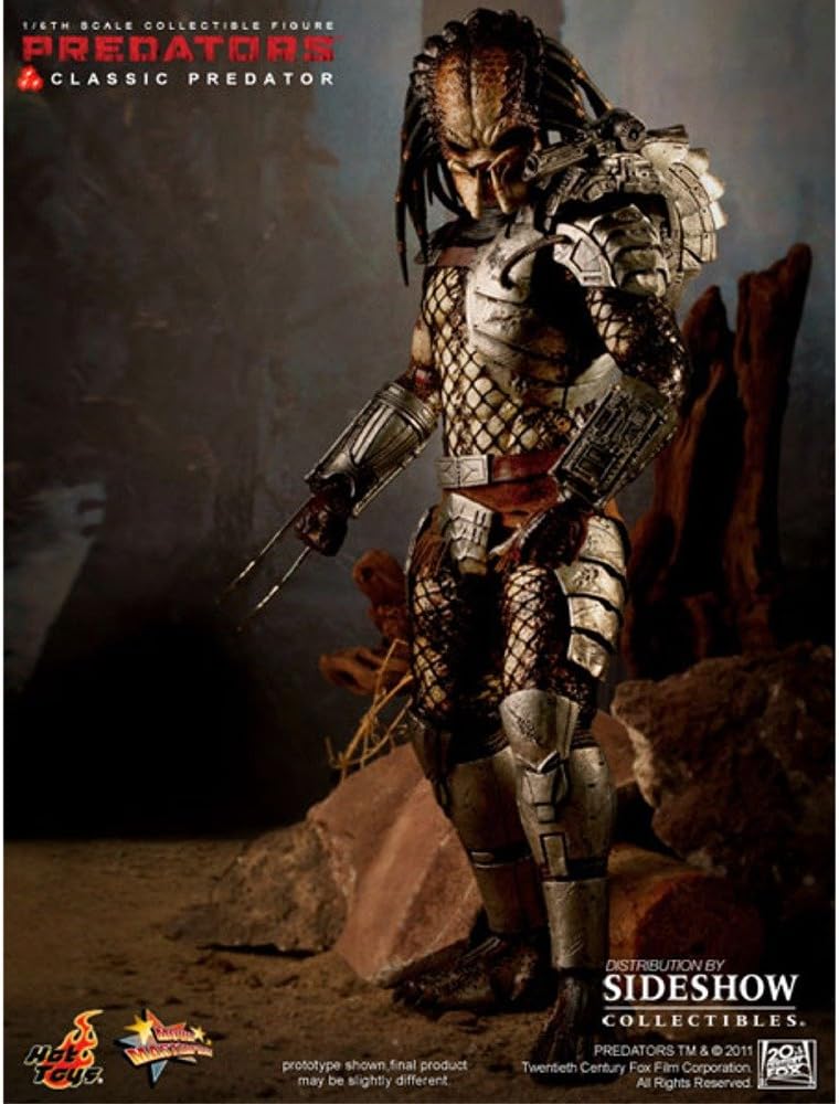 Hot Toys Predators Movie Masterpiece Classic Predator Collectible Figure