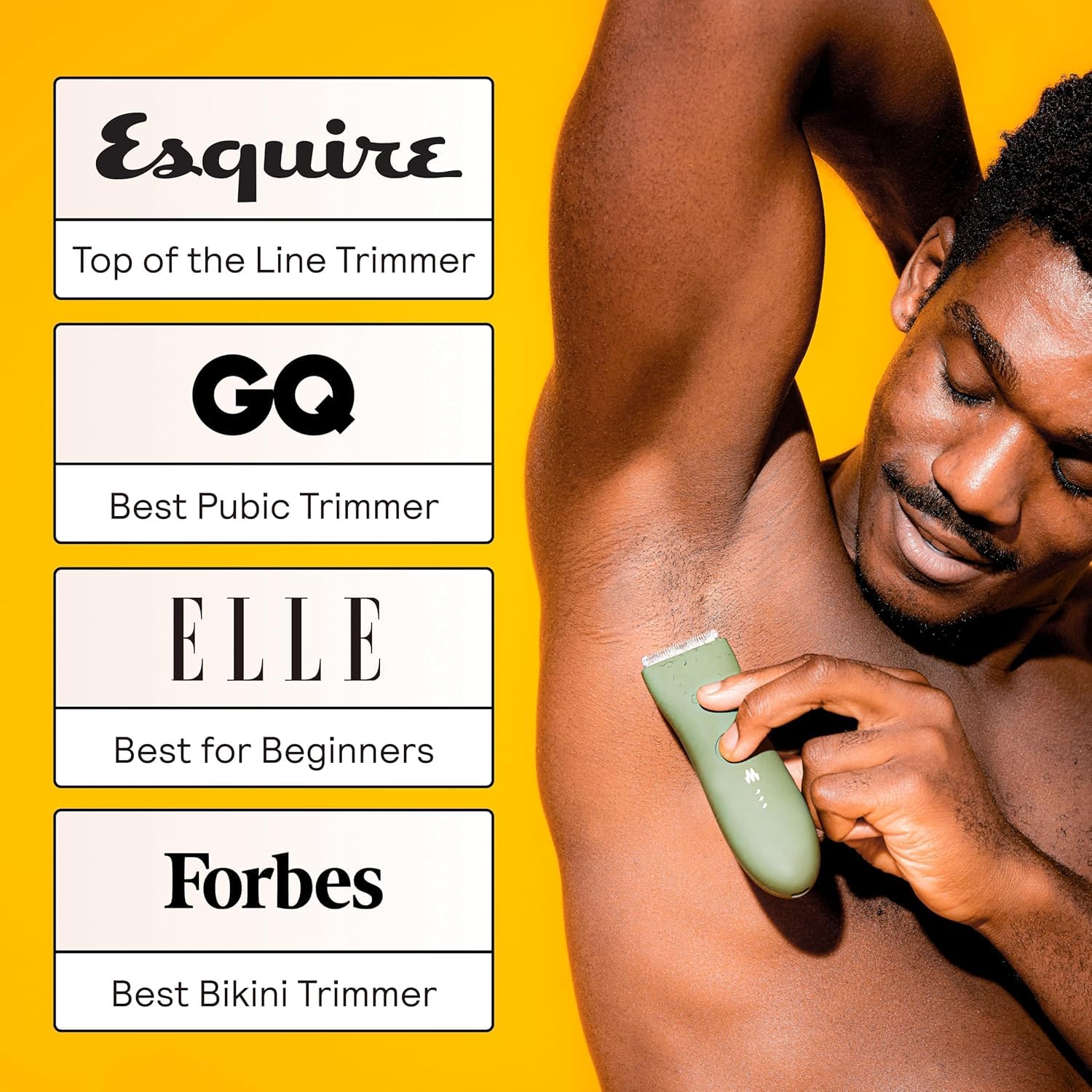 MERIDIAN The Trimmer Original | Body Hair Trimmer for Men & Women | Sage