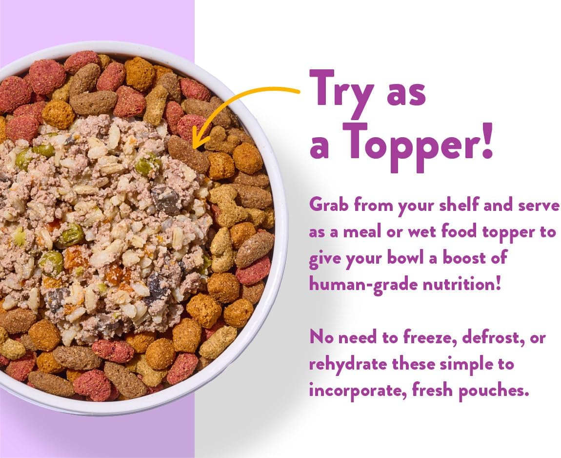 Portland Pet Food Company Fresh, Human Grade Dog Food Topper & Meal 5 Pack