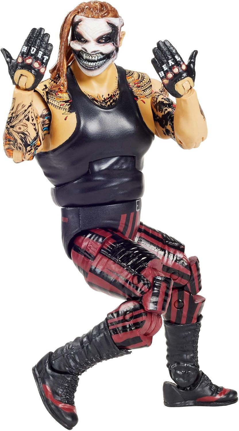 WWE MATTEL The Fiend Bray Wyatt Elite Series #78 Deluxe Action Figure with Realistic Facial Detailing, Iconic Ring Gear & Accessories, Multi (GKY13)