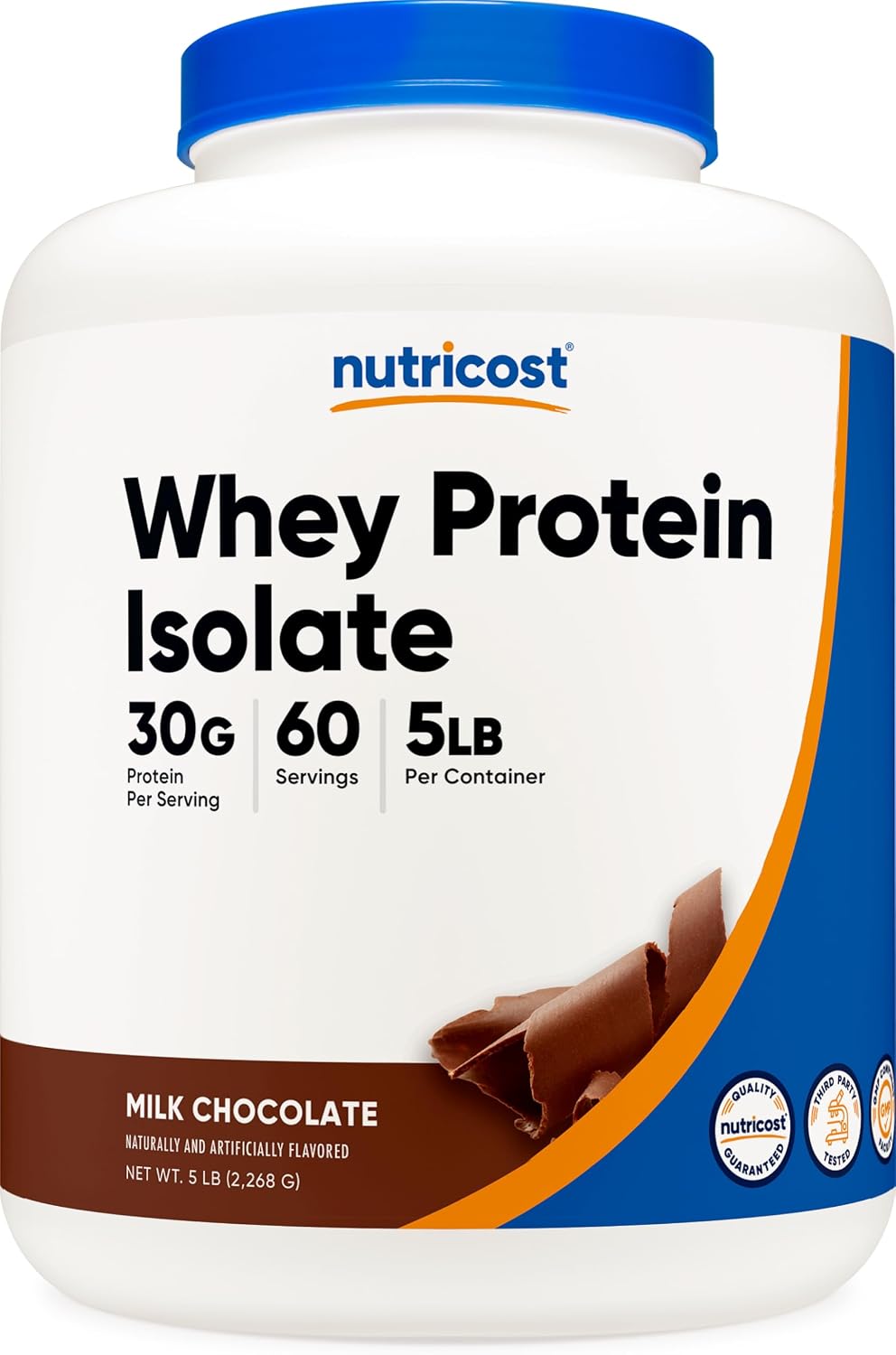 Nutricost Whey Protein Isolate Powder (Vanilla) 2LBS
