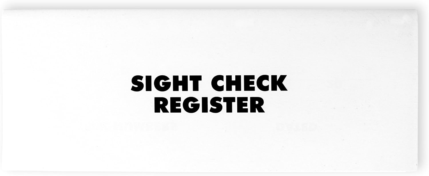 Large Print Check Register 2021-2022-2023 Calendars (10 Registers)