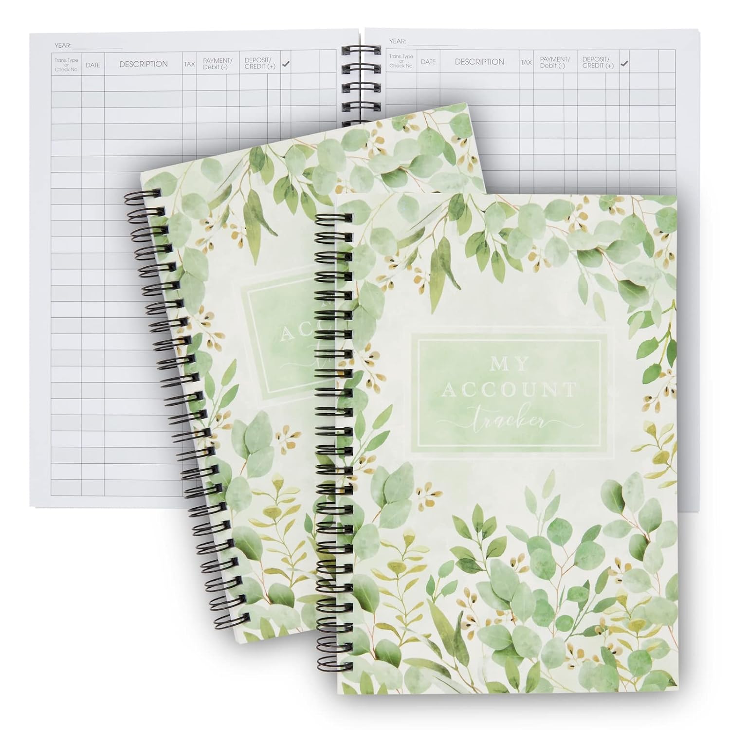 Paper Junkie Ledger Book - 8.5 x 6.25 In, Multicolor, Pack of 2