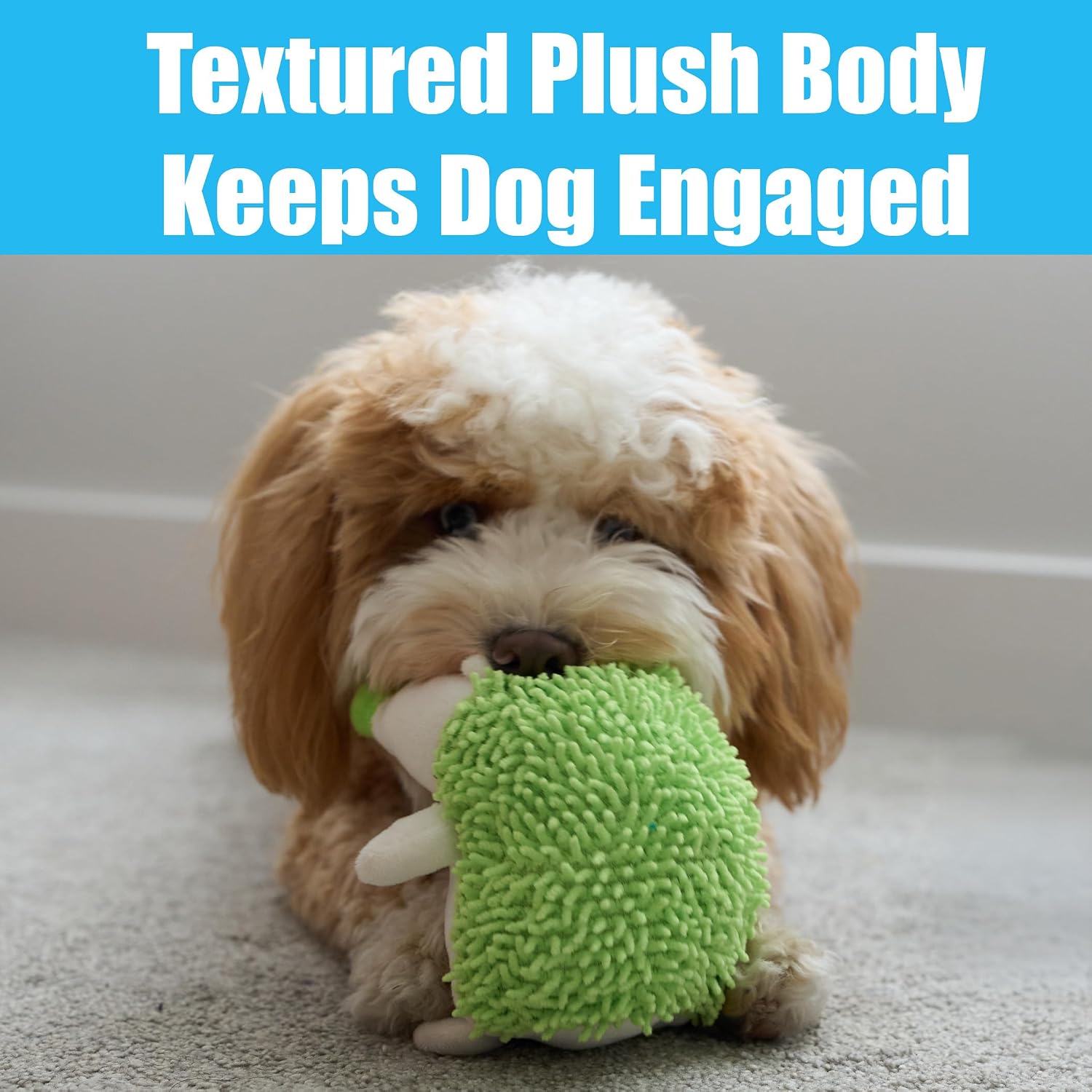 SPOT Gigglers Hedgehog Dog Toy with Giggle Sound | Textured, Plush Shake and Wiggle Hedgehog Giggle Toy for Small and Medium Dog Breeds