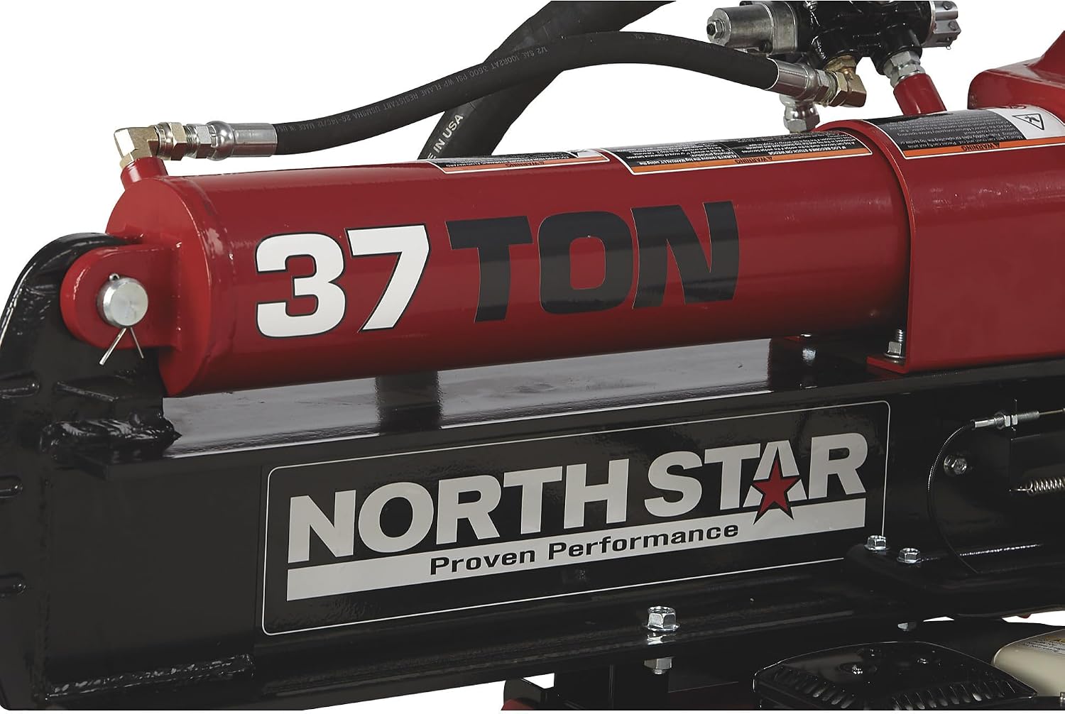 NorthStar Horizontal/Vertical Log Wood Splitter - 37-Ton, 270cc Honda GX270 Engine