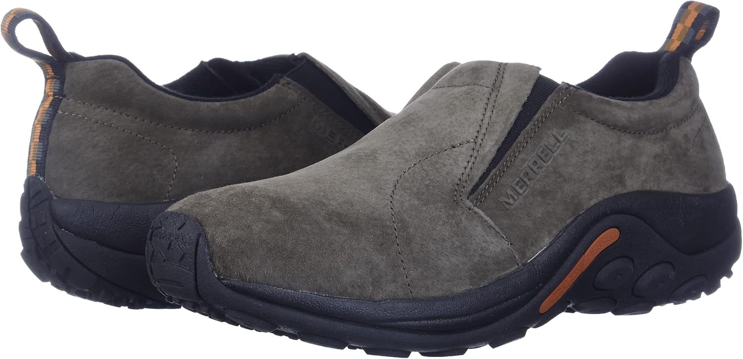 Merrell Mens Jungle Moc Leather Waterproof Ice+Moccasin