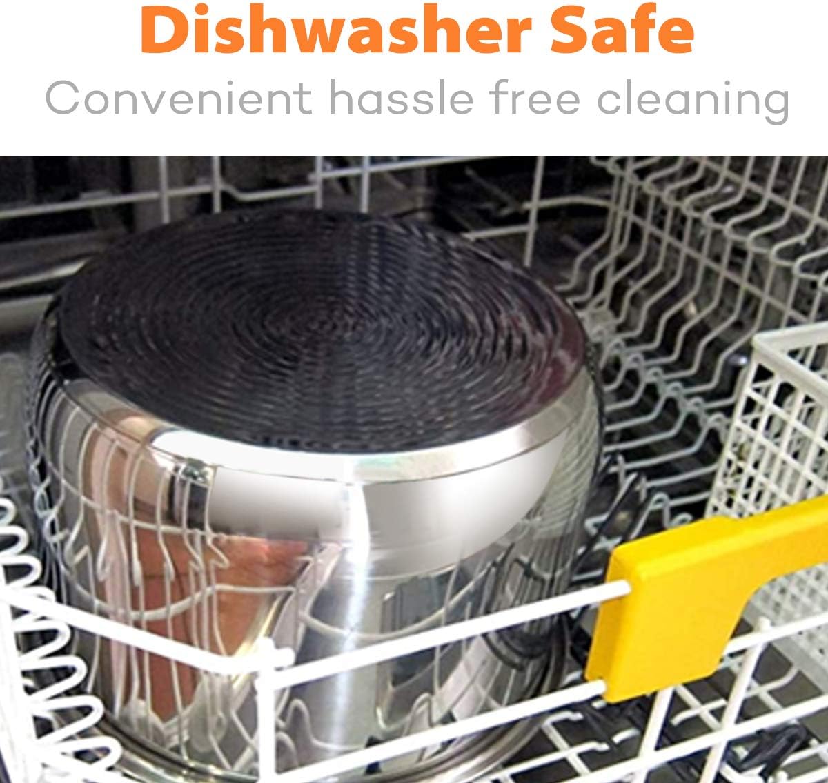 SiCheer Stainless Steel Inner Pot for Ninja Foodi 8 Qt Pressure Cooker