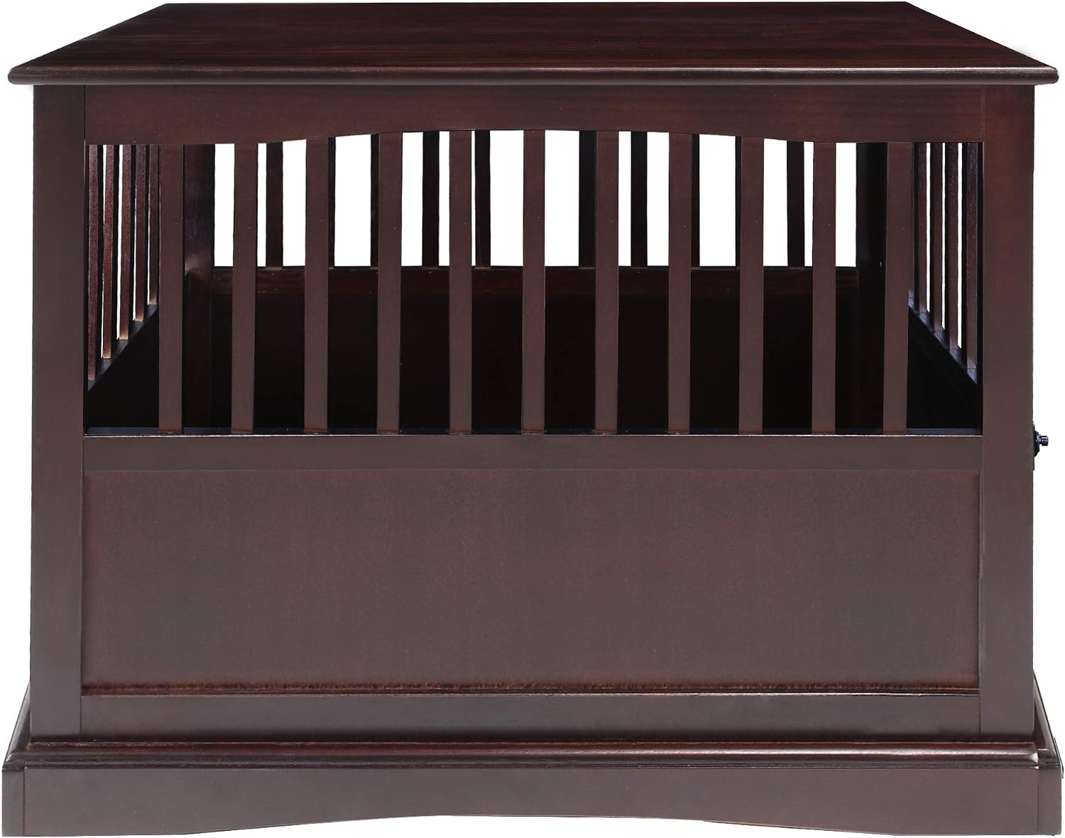 Casual Home Wooden Small Pet Crate, End Table, Espresso,19.5"W x 22.5"D x 22.5"H