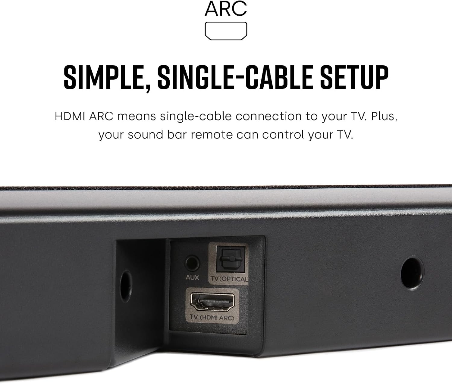 Polk Audio Signa S2 Ultra-Slim Sound Bar for Smart TV with Subwoofer