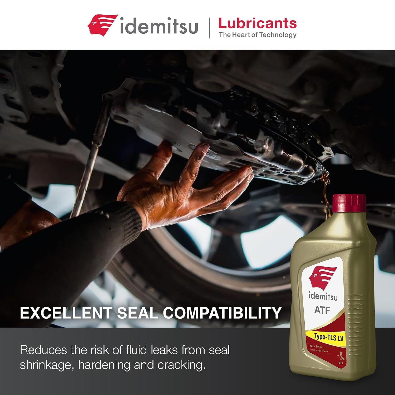 Idemitsu ATF Type TLS-LV (WS) Automatic Transmission Fluid for Toyota/Lexus/Scion - 1 Quart