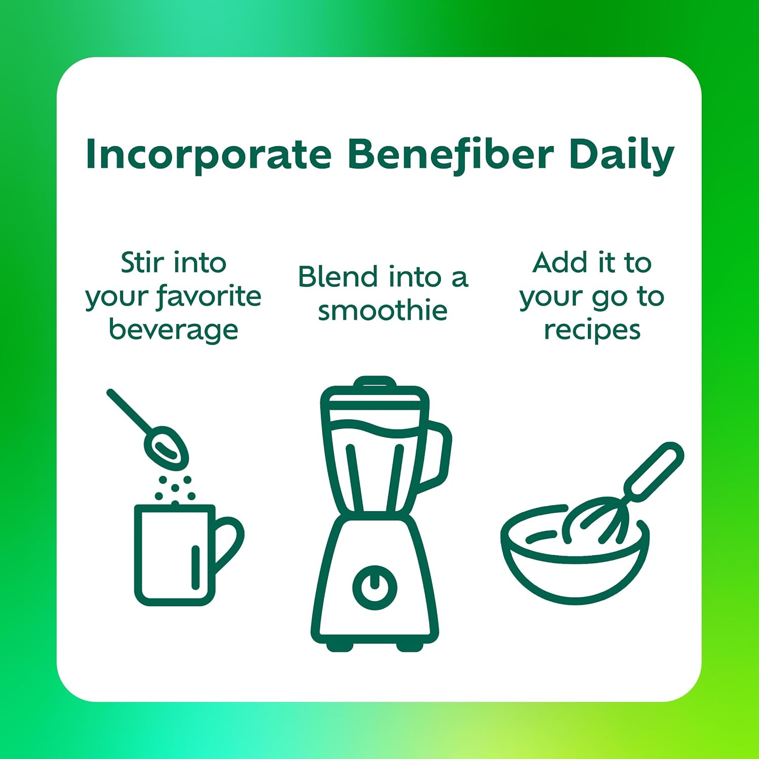 Benefiber Prebiotic Fiber Supplement Powder, Unflavored, 250 Teaspoons | Plant-based Prebiotic Fiber Powder, Sugar-Free, Dissolves Clear and Tasteless