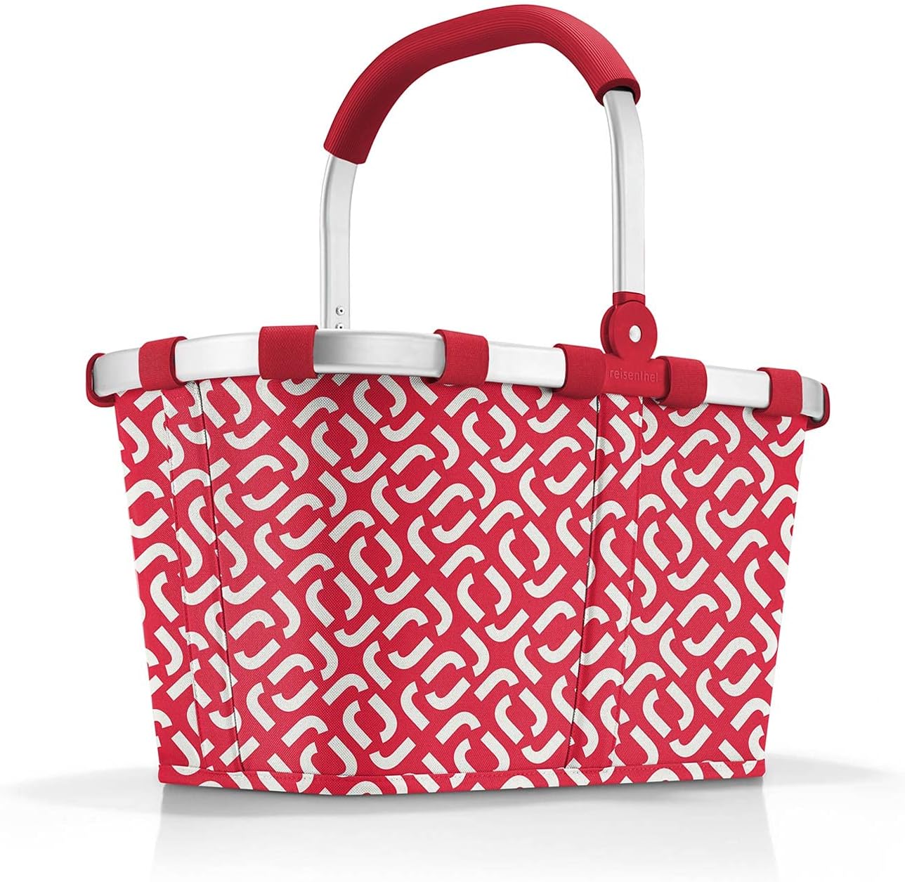 Reisenthel Red Aluminum Frame Foldable Pet Carrier, One Size, Red, Cat, Dog, Hamster, Rat, Everyday Use, Travel