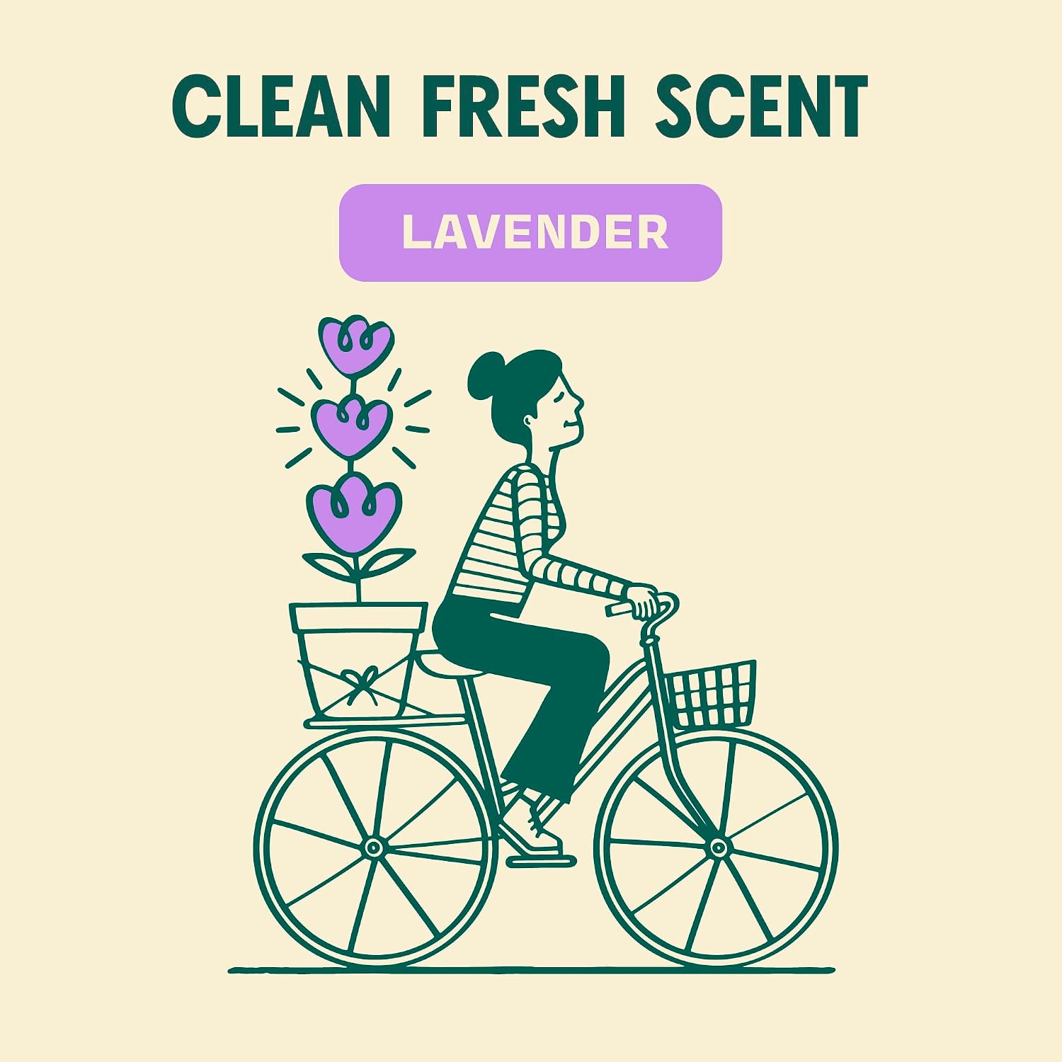 Aunt Fannie's All Purpose Vinegar Cleaner Spray, Lavender, Pack of 1 | Cuts Grease & Grime, No Harsh Residue, Safe for Kitchens Bathrooms Windows Counters & Sealed Areas, Kid and Pet Safe