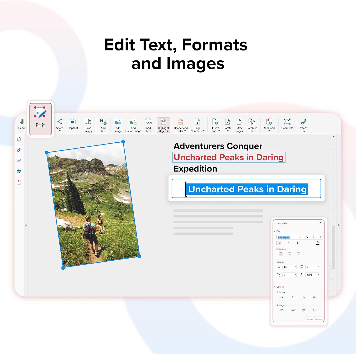 MobiPDF Lifetime - Professional PDF Editor for Windows | Edit, Sign & Convert PDFs | Best Adobe Acrobat Pro Alternative | Lifetime License