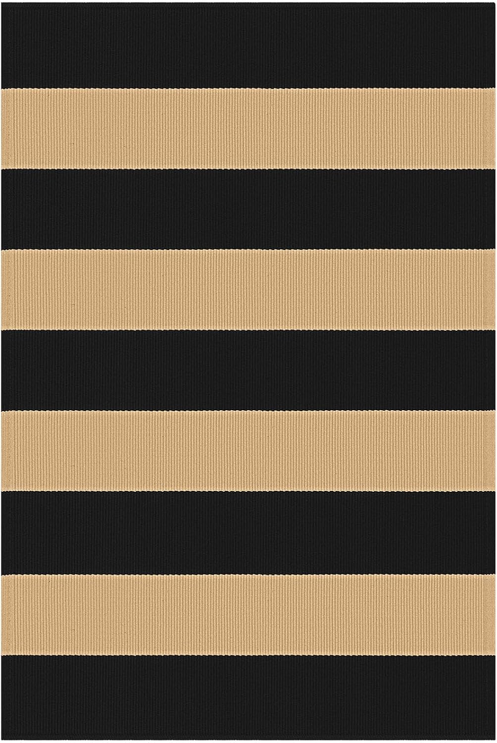 IOHOUZE 27.5x43 Buffalo Plaid Rug, Washable Front Door Mat, Black White