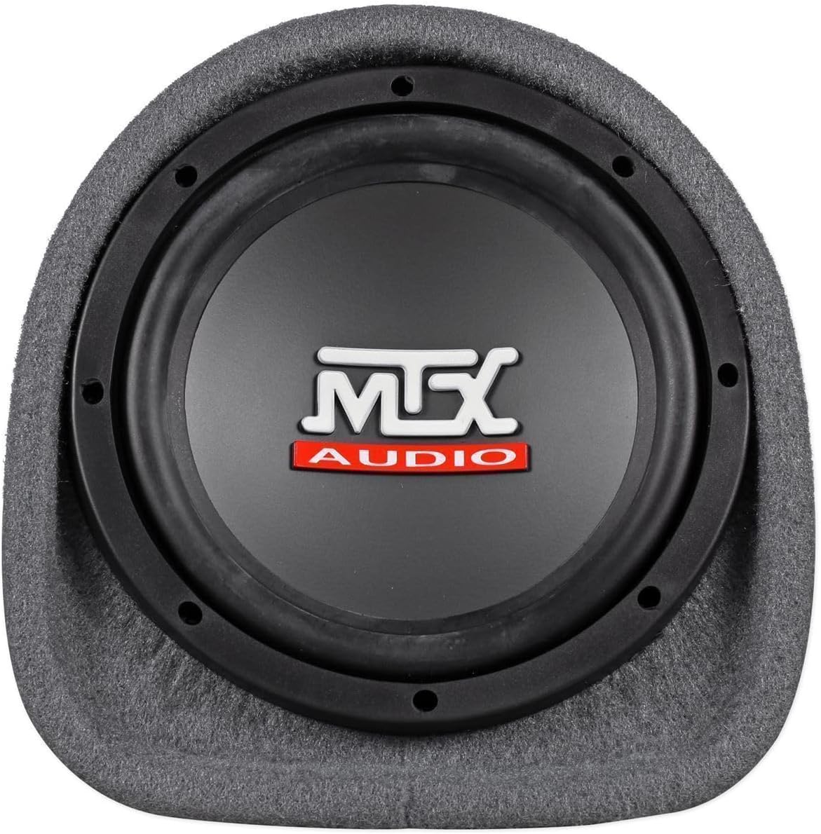 MTX Road Thunder RT8PT 8 240 Watt Powered Subwoofer in Vented/Ported Bass Tube