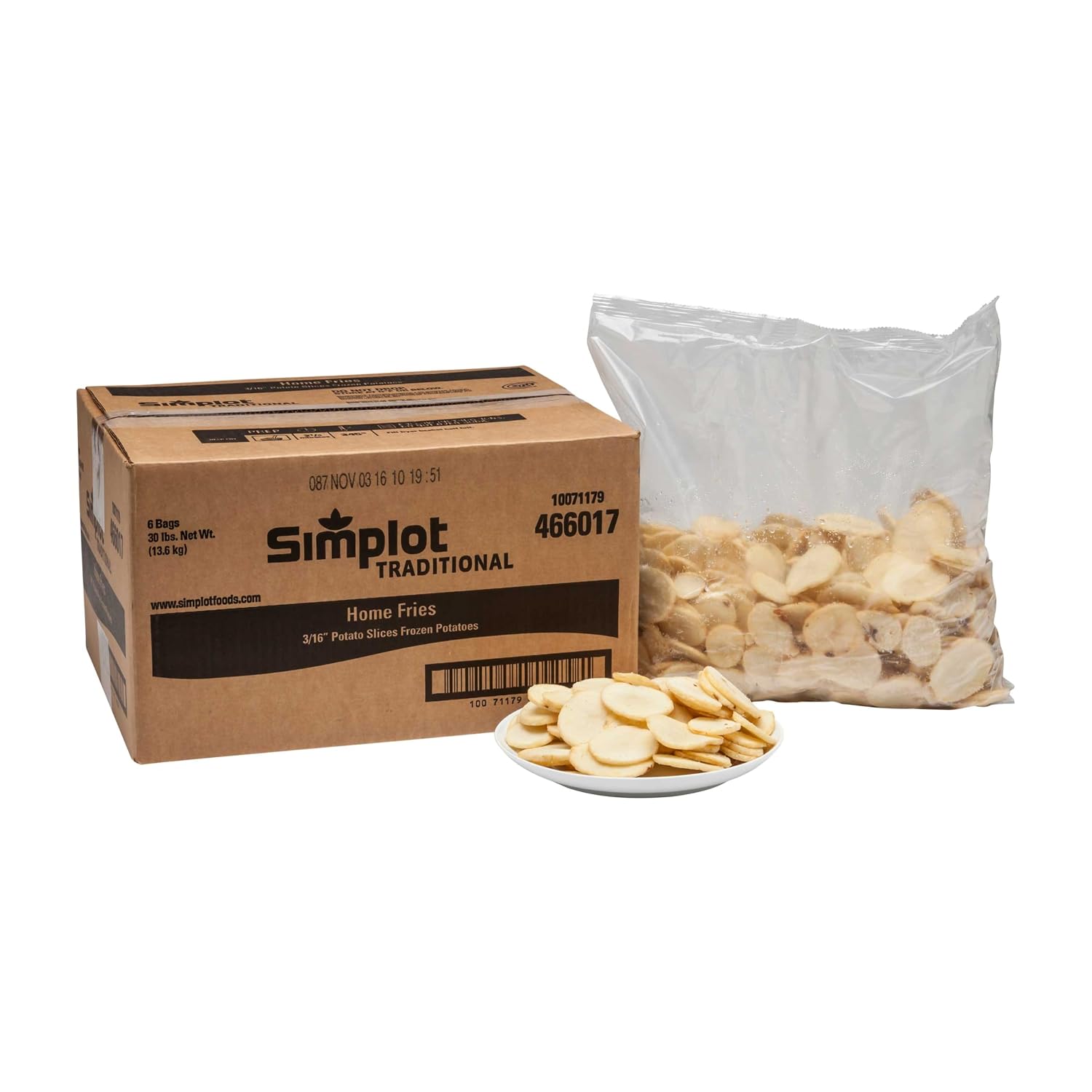 Simplot Traditional Homestead French Fry, 5 Pound -- 6 per case.