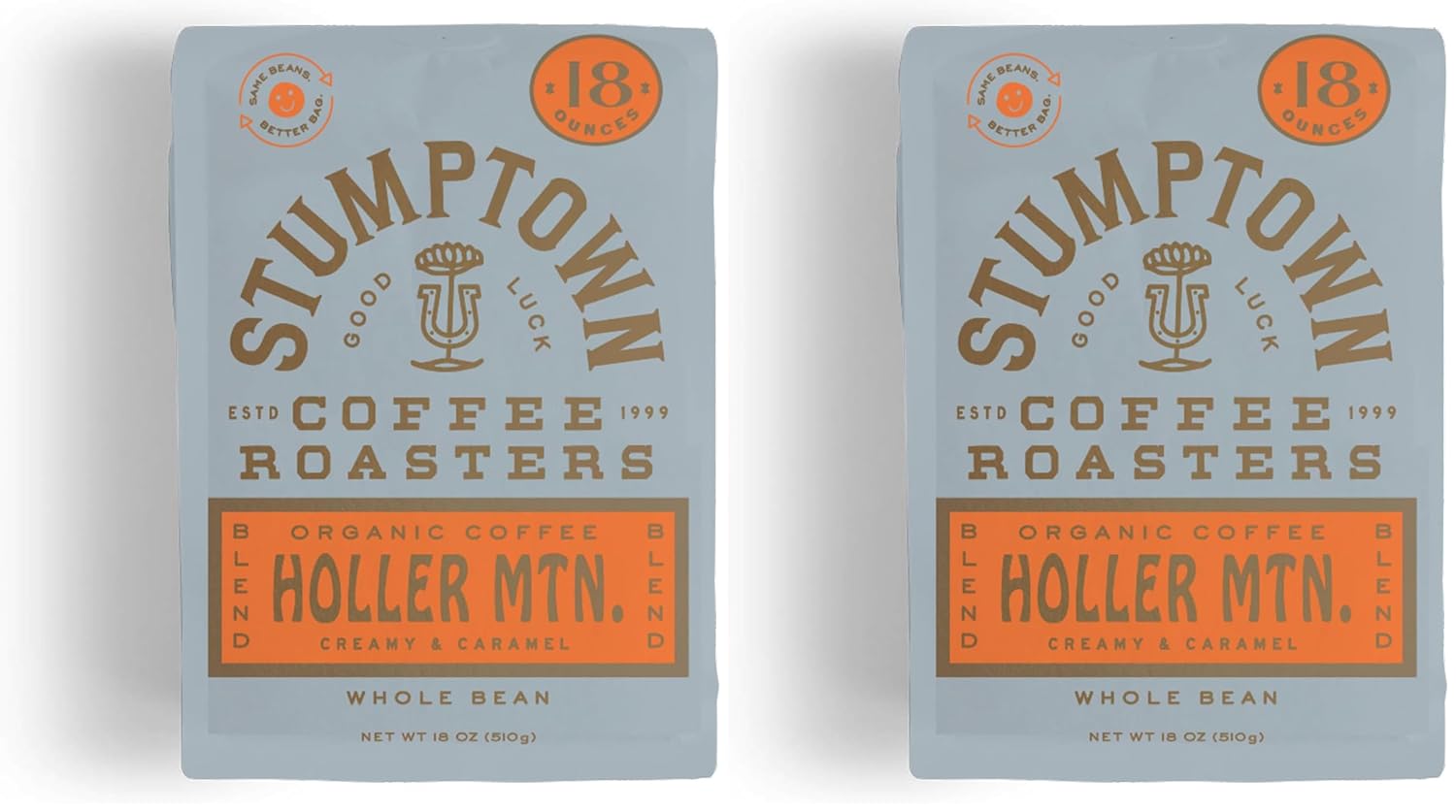 Stumptown Coffee Roasters, Medium Roast Organic Whole Bean Coffee, 100% Arabica Coffee - Holler Mountain 12 Ounce Bag with Flavor Notes of Citrus Zest, Caramel and Hazelnut