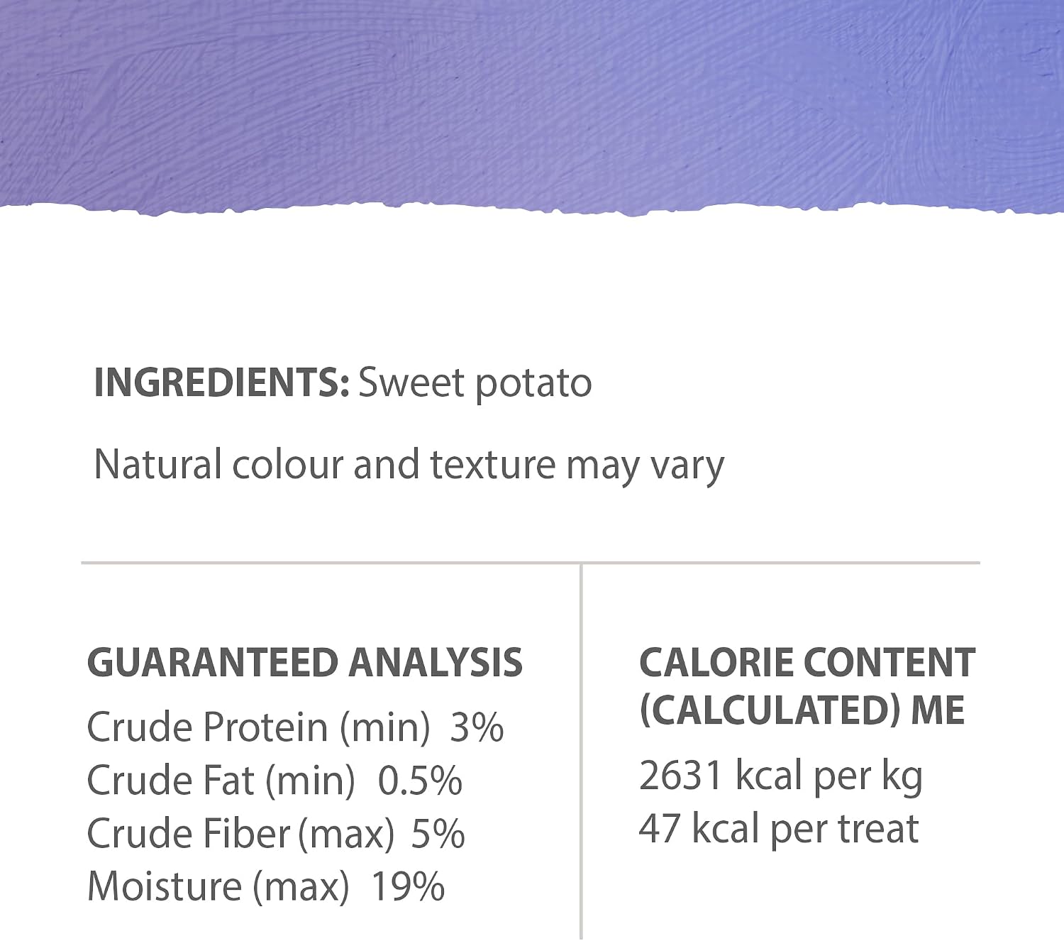 Caledon Farms Sweet Potato Chews for Dogs 9.3 OZ